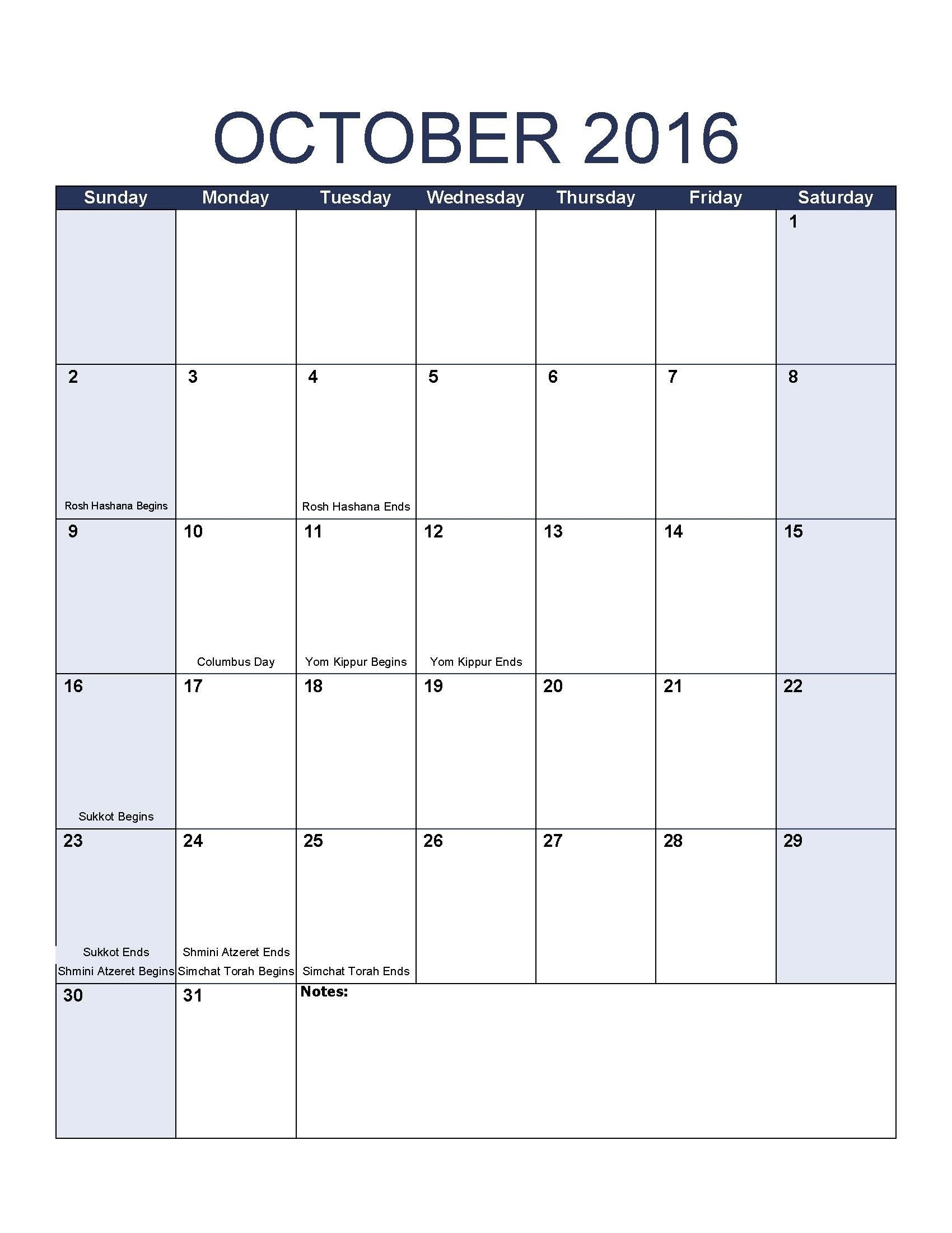 Jewish Holidays Oct 2016 | Madinbelgrade With October 2016-Jewish Holidays In Oct