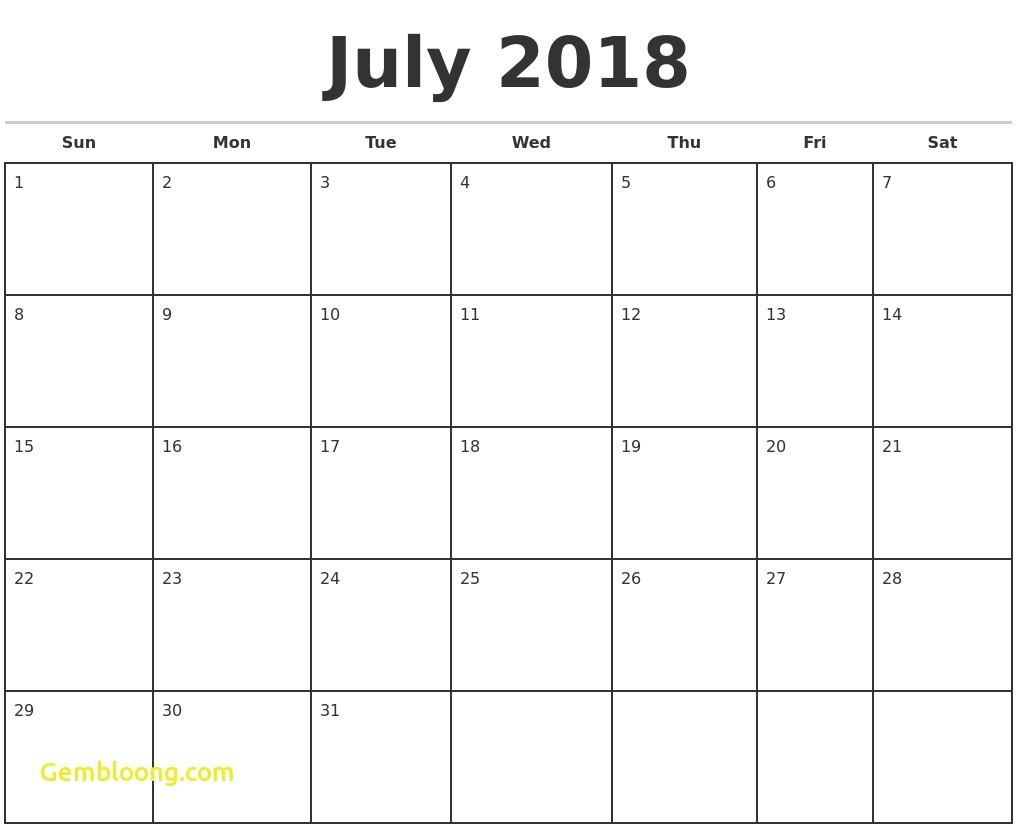 June July August 3 Month Calendar 2018 Printable | Calendar-Monthly Calender June July August