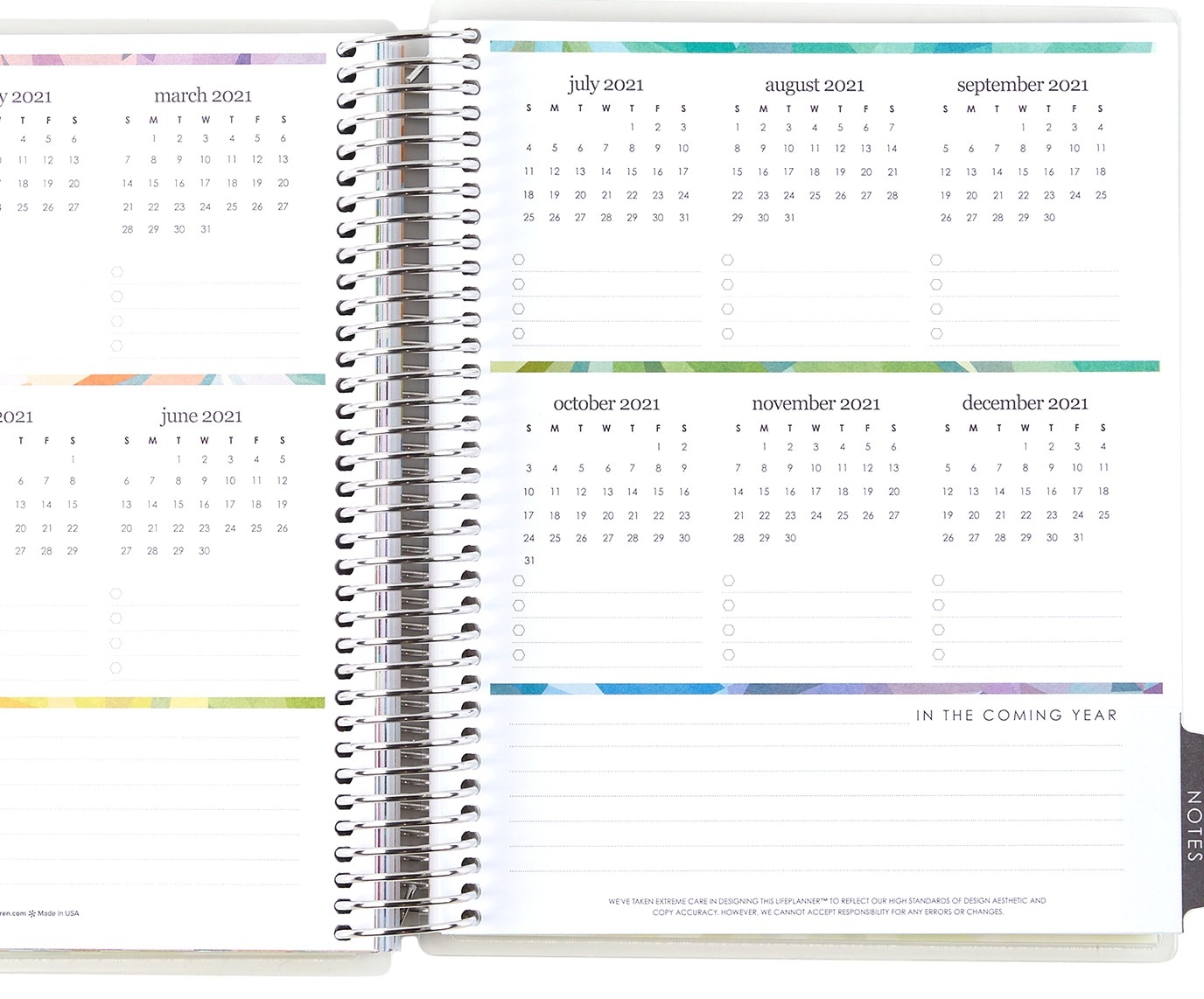 Large Monthly Planner | Deluxe Monthly Planners | Erin Condren-81/2 X 11 Printable Monthly Calendar 2020