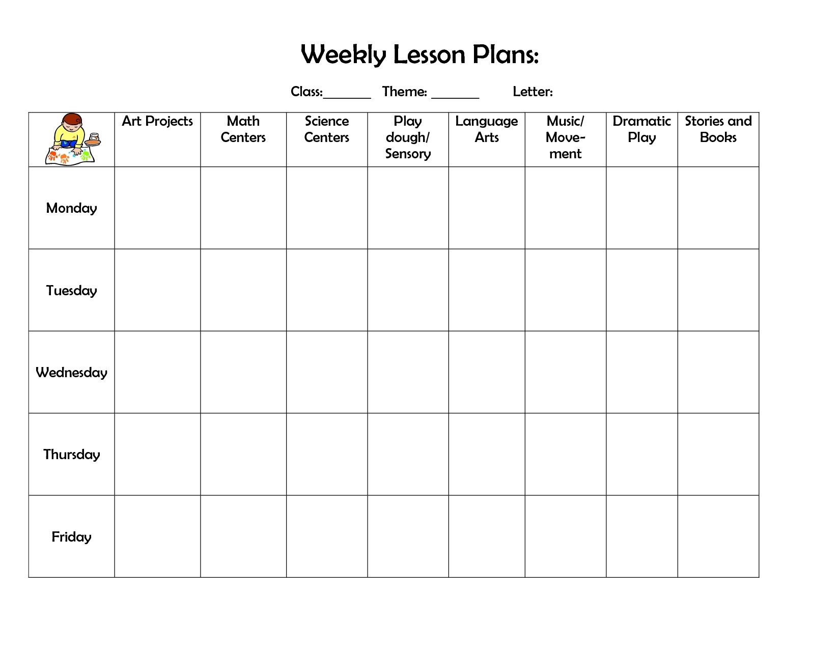 Lesson Plan Calendar October Blank | Calendar Printing Example-Blank Lesson Plan Calendar Template