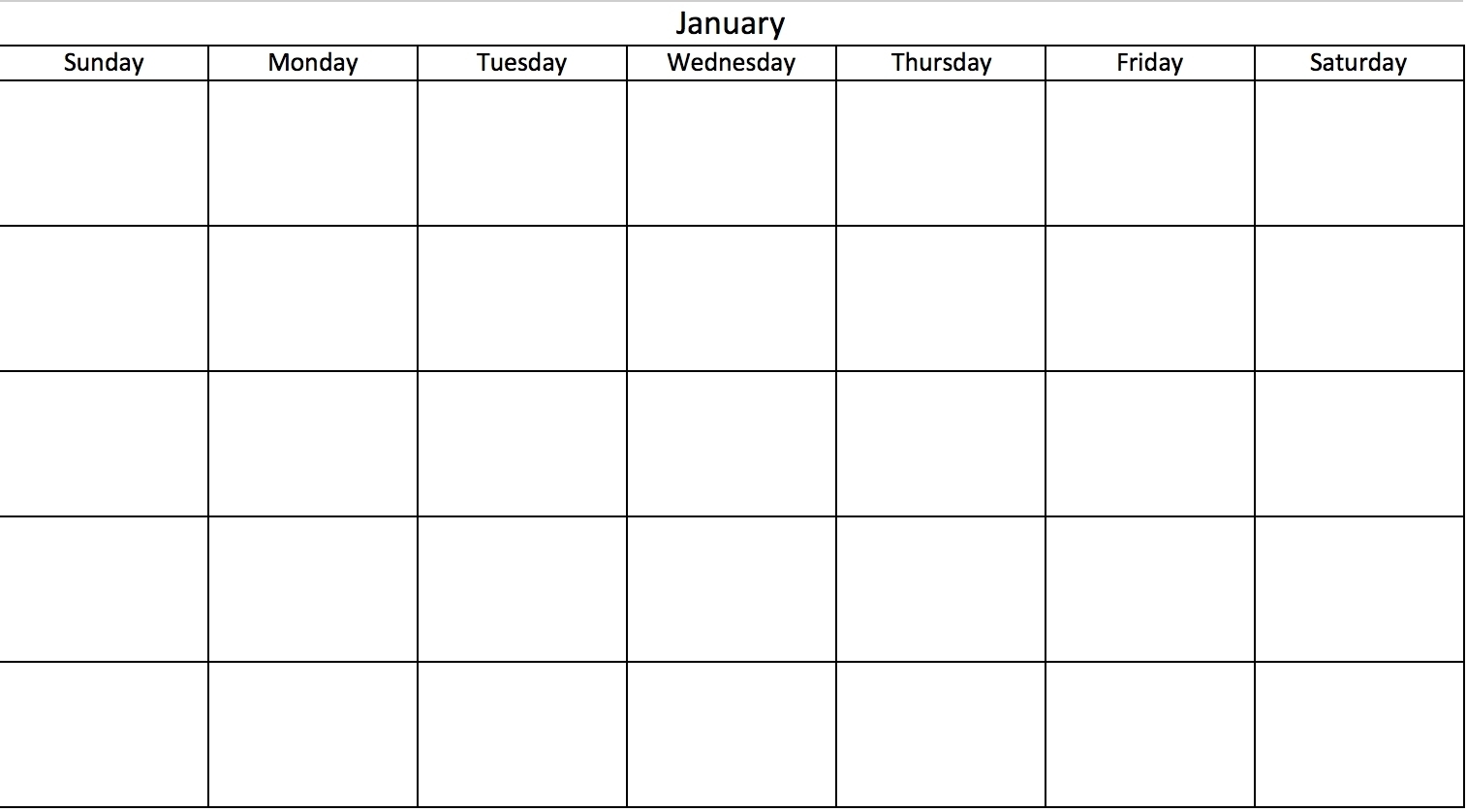 Monthly Calendar Sign Up Sheet Template • Printable Blank-Monthly Calendar Sign-Up Sheet