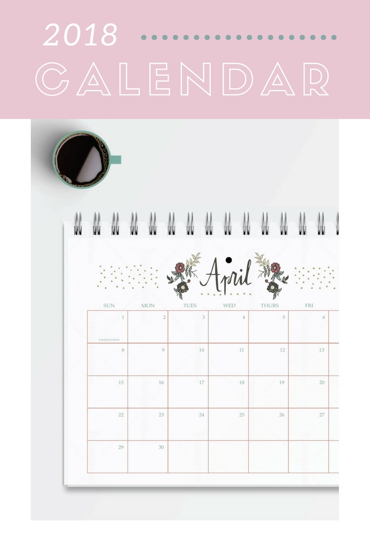 Monthly Calendar Spiral Bound • Printable Blank Calendar-Spiral Bound Monthly Calendar