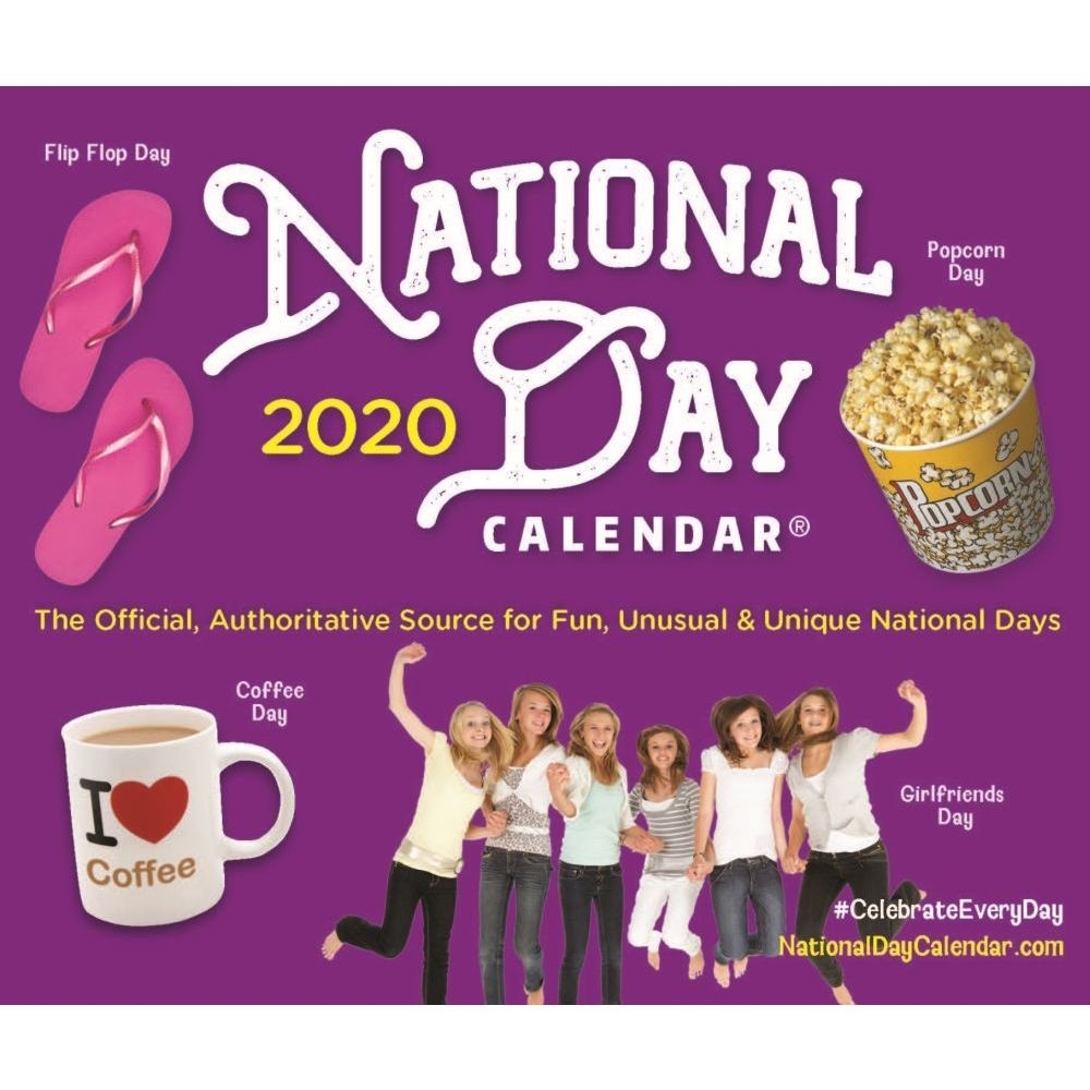 National Day 2020 Desk Calendar-National Food Holidays Calendar 2020