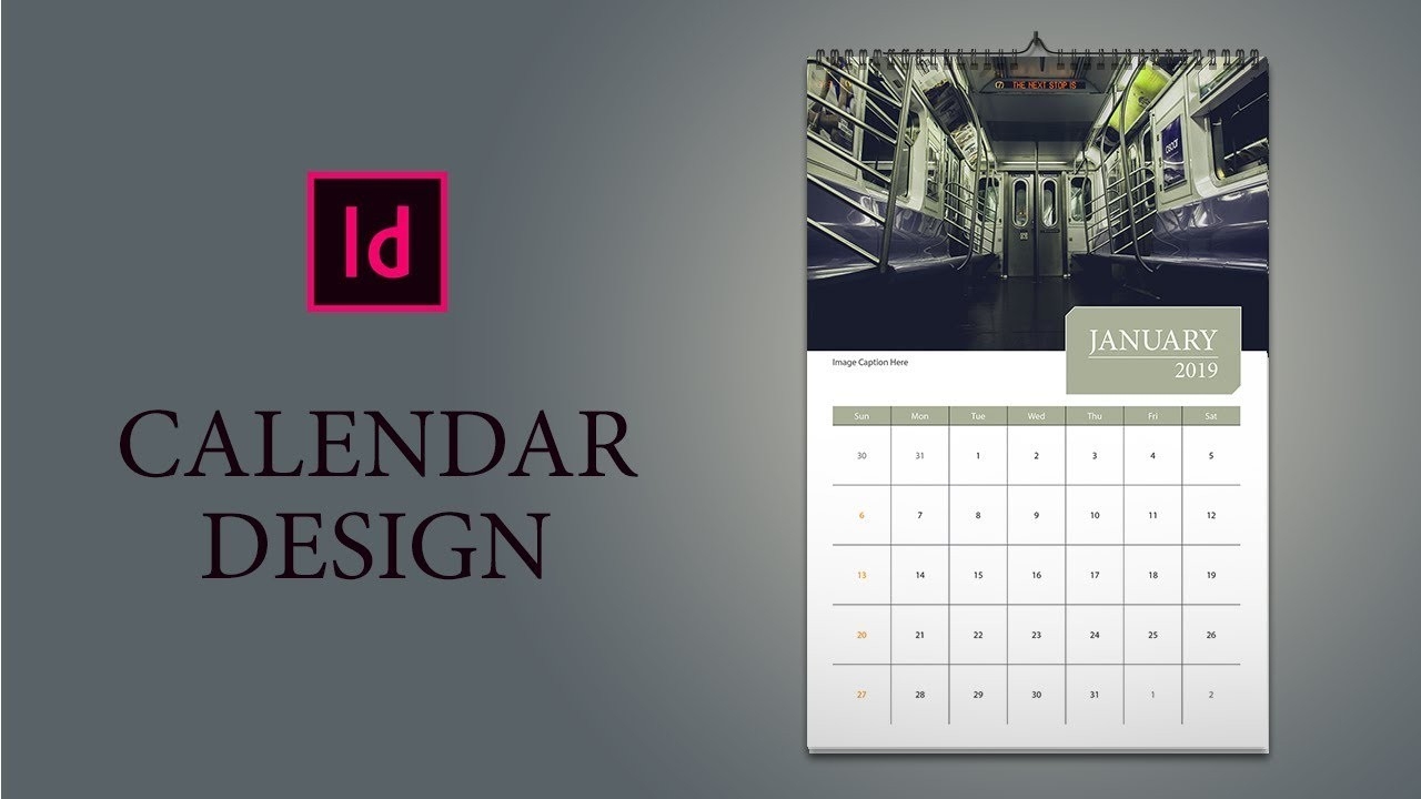 Only 16 Minutes: How To Design Calendar In Indesign-Indesign Calendar Template 2020