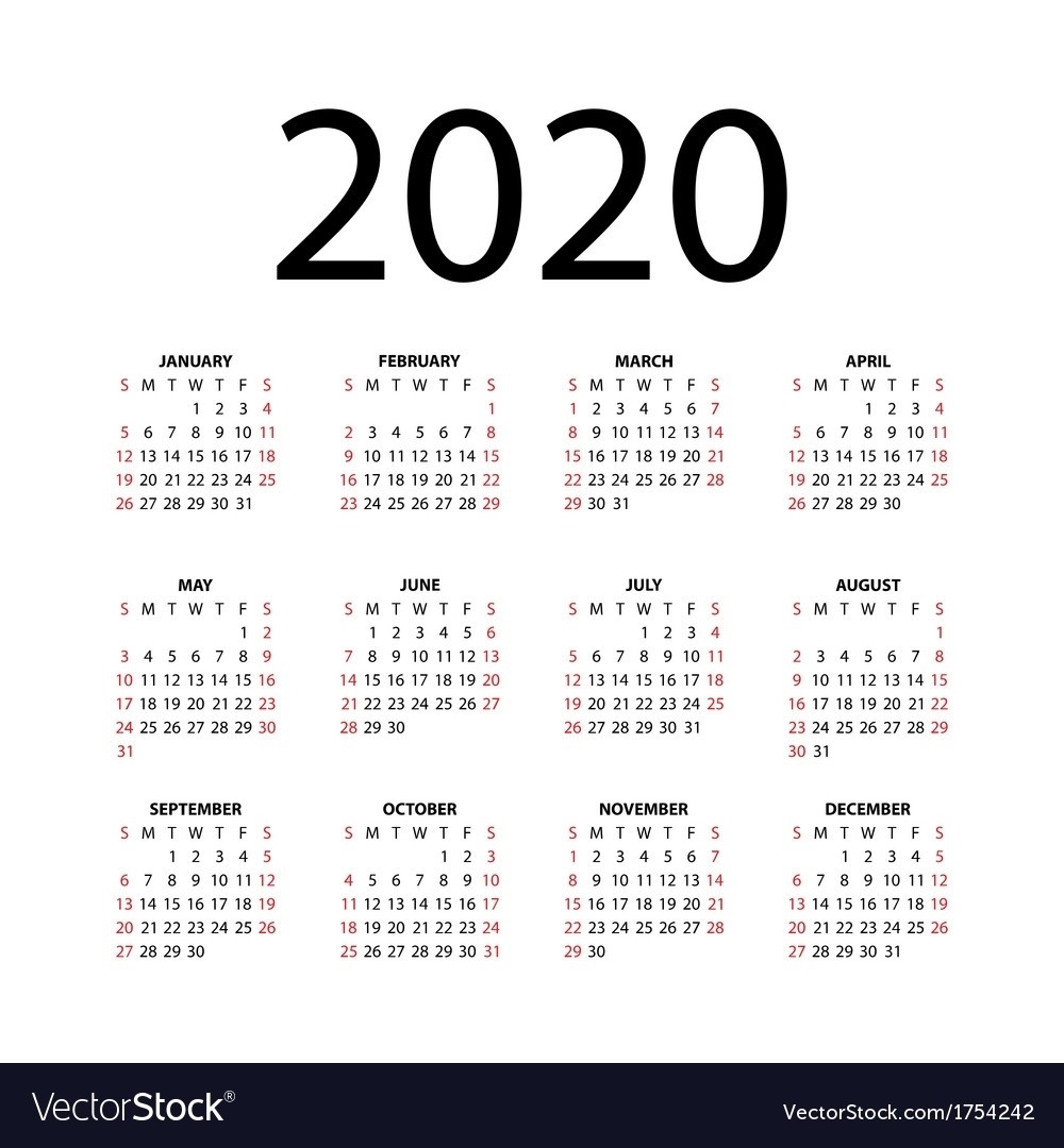 Perky 2020 Calendar With Holidays By Vertex42-2020 Calendar With Holidays By Vertex42.com