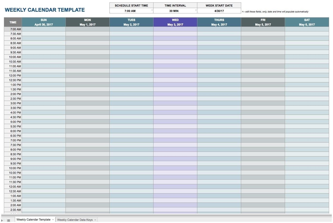 15-minute-daily-schedule-template