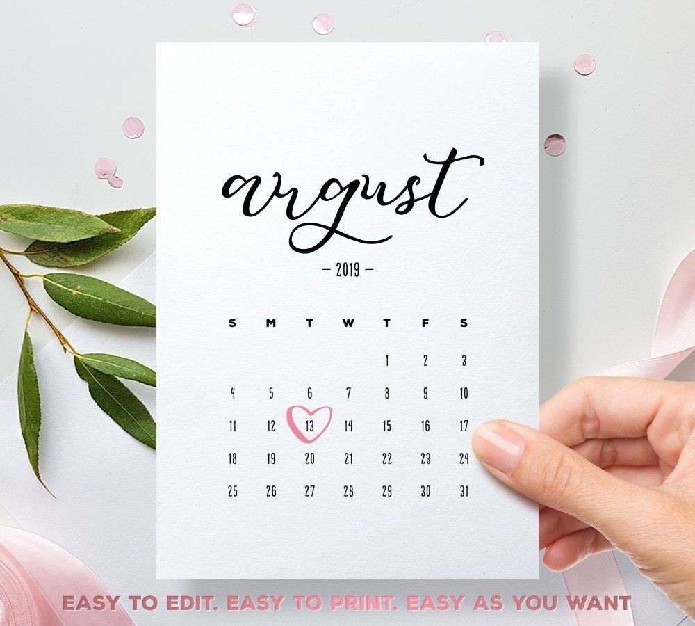 Pin On Pregnancy Announcement Calendar-Bady Due Date Calendar August 2020 Template