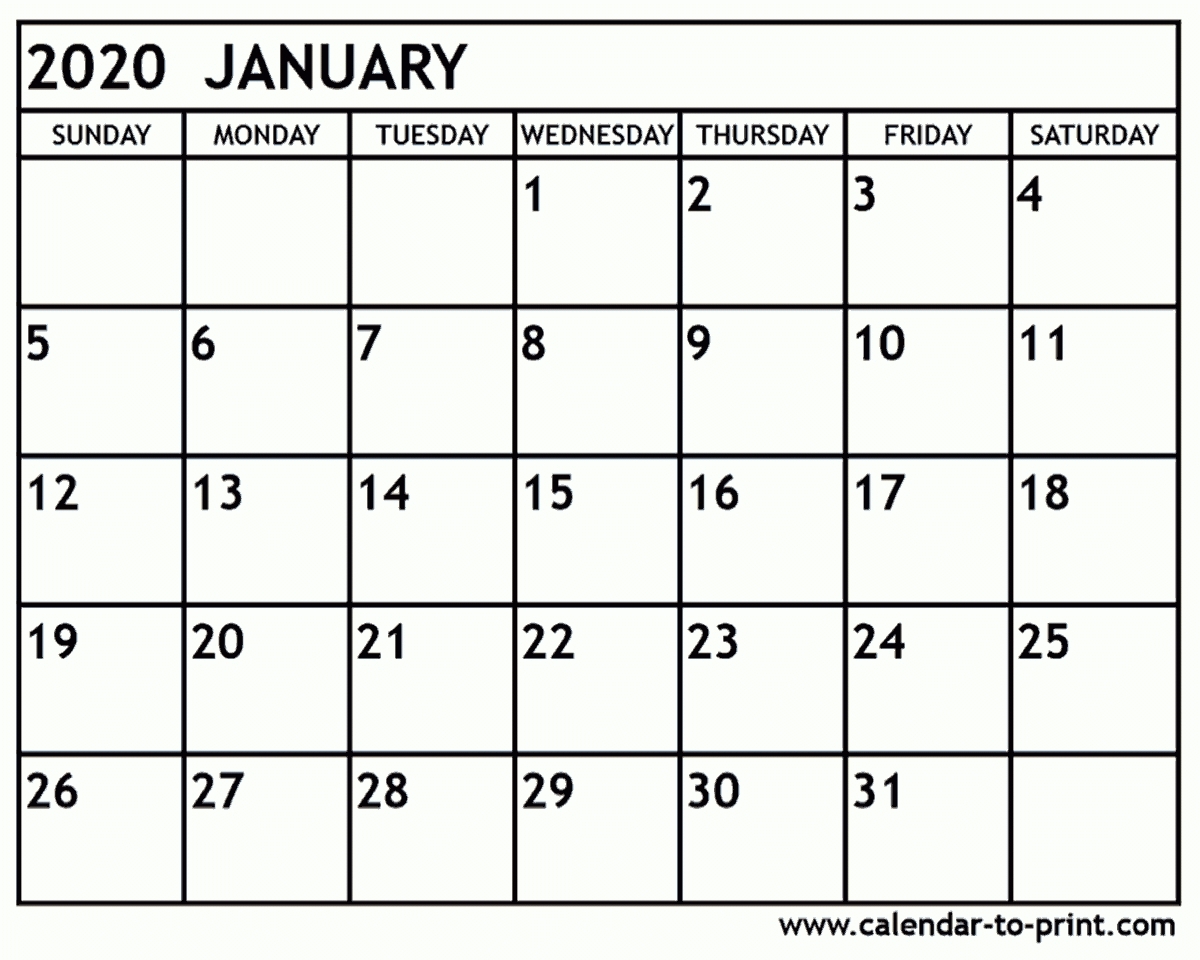 Prime January 15 2020 Calander * Calendar Template Fillable-January 2020 Calendar In Urdu