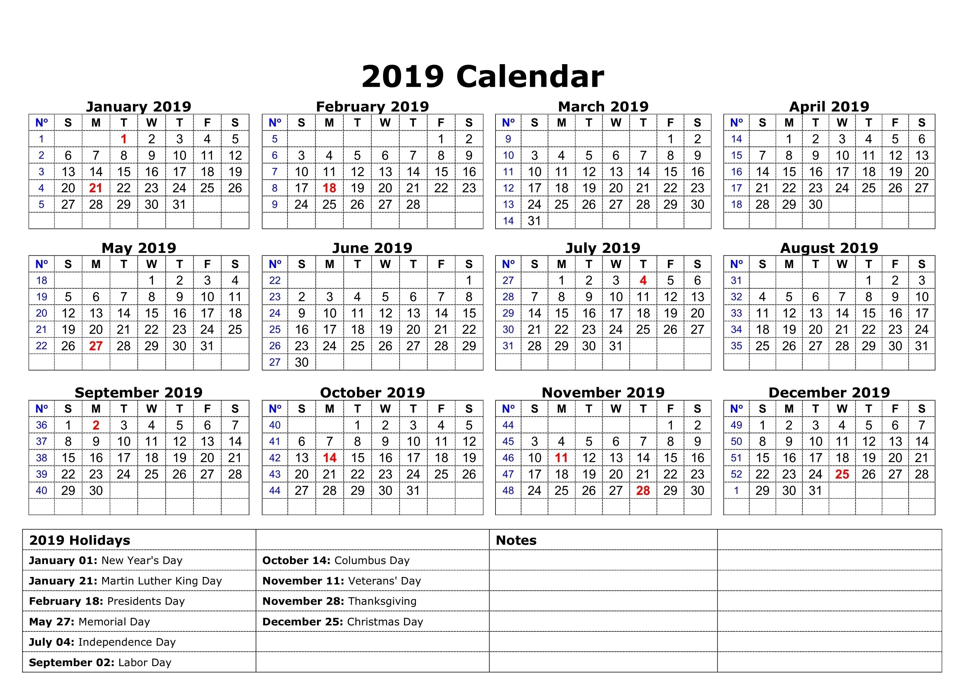 Printable 2019 Calendar With Holidays South Africa-Holidays In South Africa