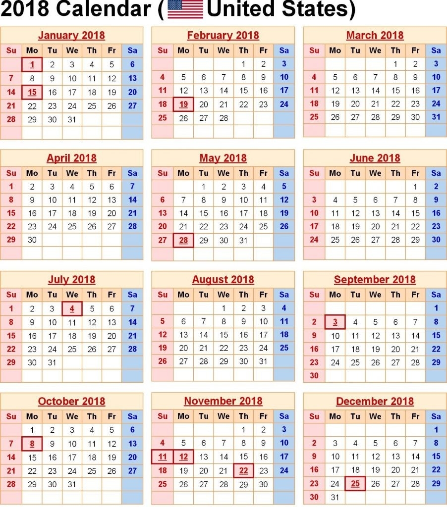 Printable Blank Calendar 2019 Usa - Free August 2019-Us Printable Blank Calendars