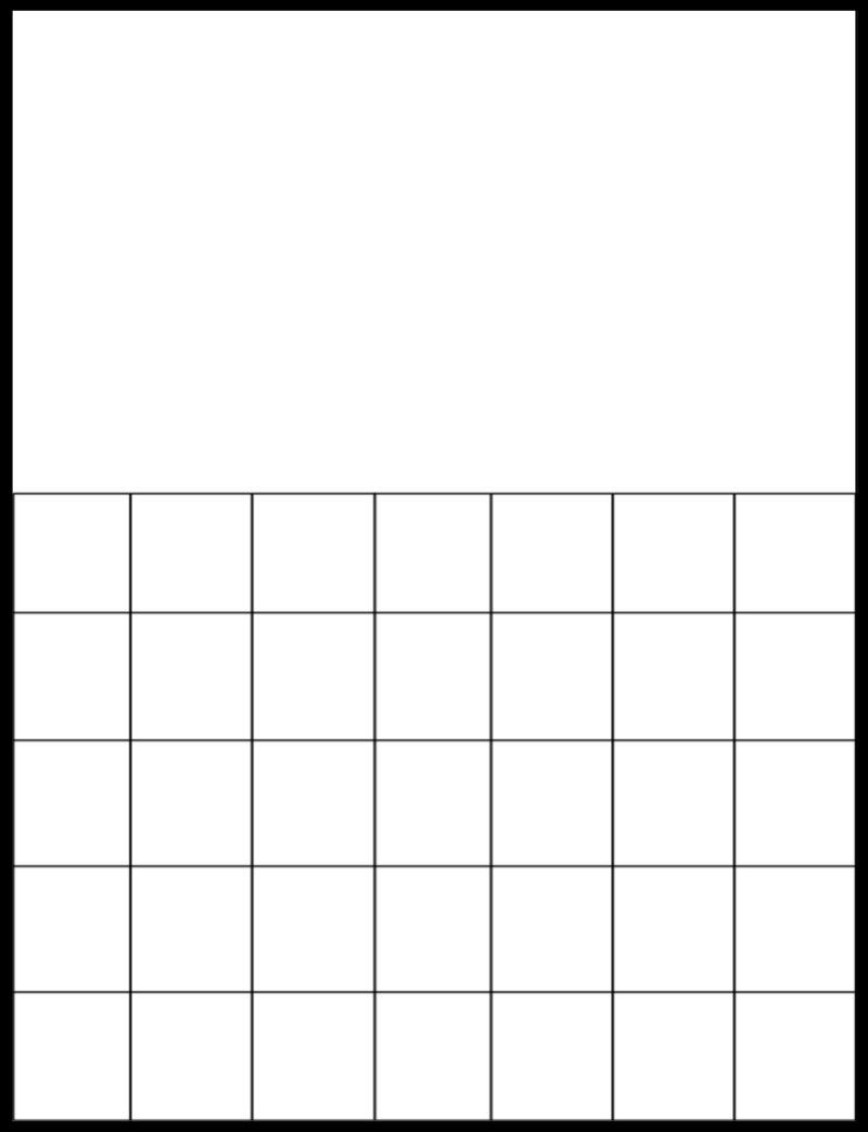 Printable Blank Calendar Grid | Calendar | Printable Blank-Free Printable Blank Calendar Grid