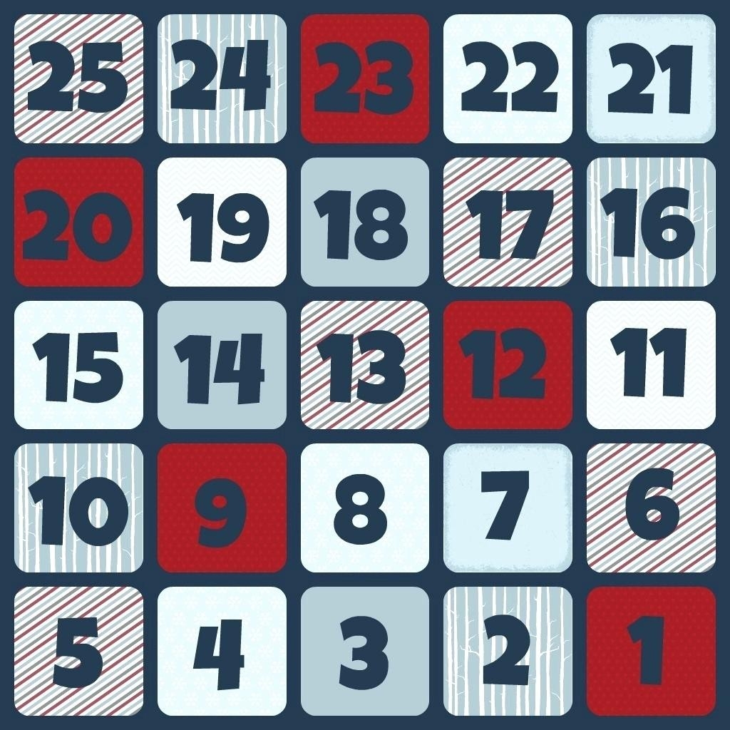 Printable Calendar Countdown | Printable Calendar 2019-Countdown Calendar Template Printable