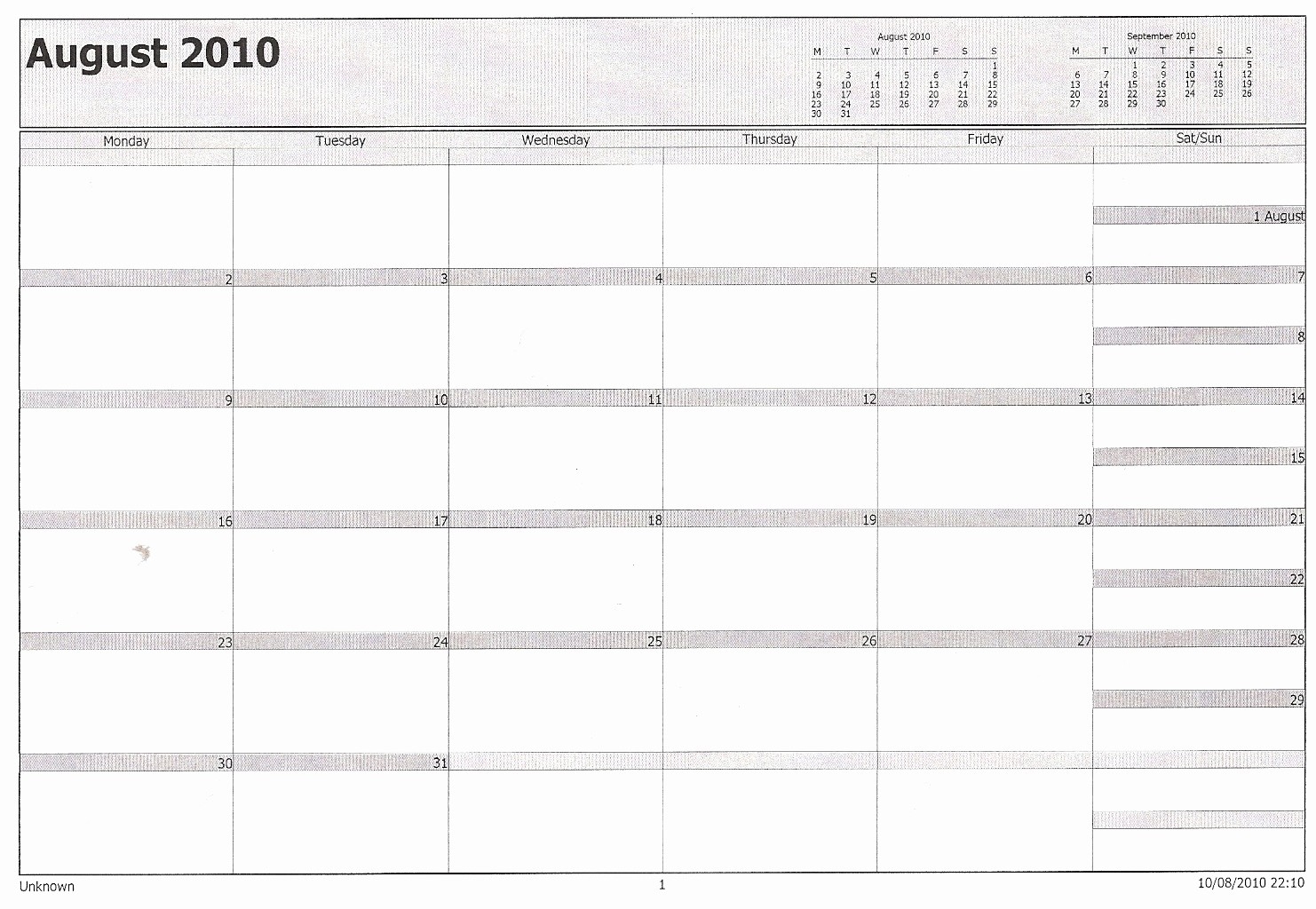 Printable Calendar In Outlook | Printable Calendar 2019-Outlook Blank Calendar Template
