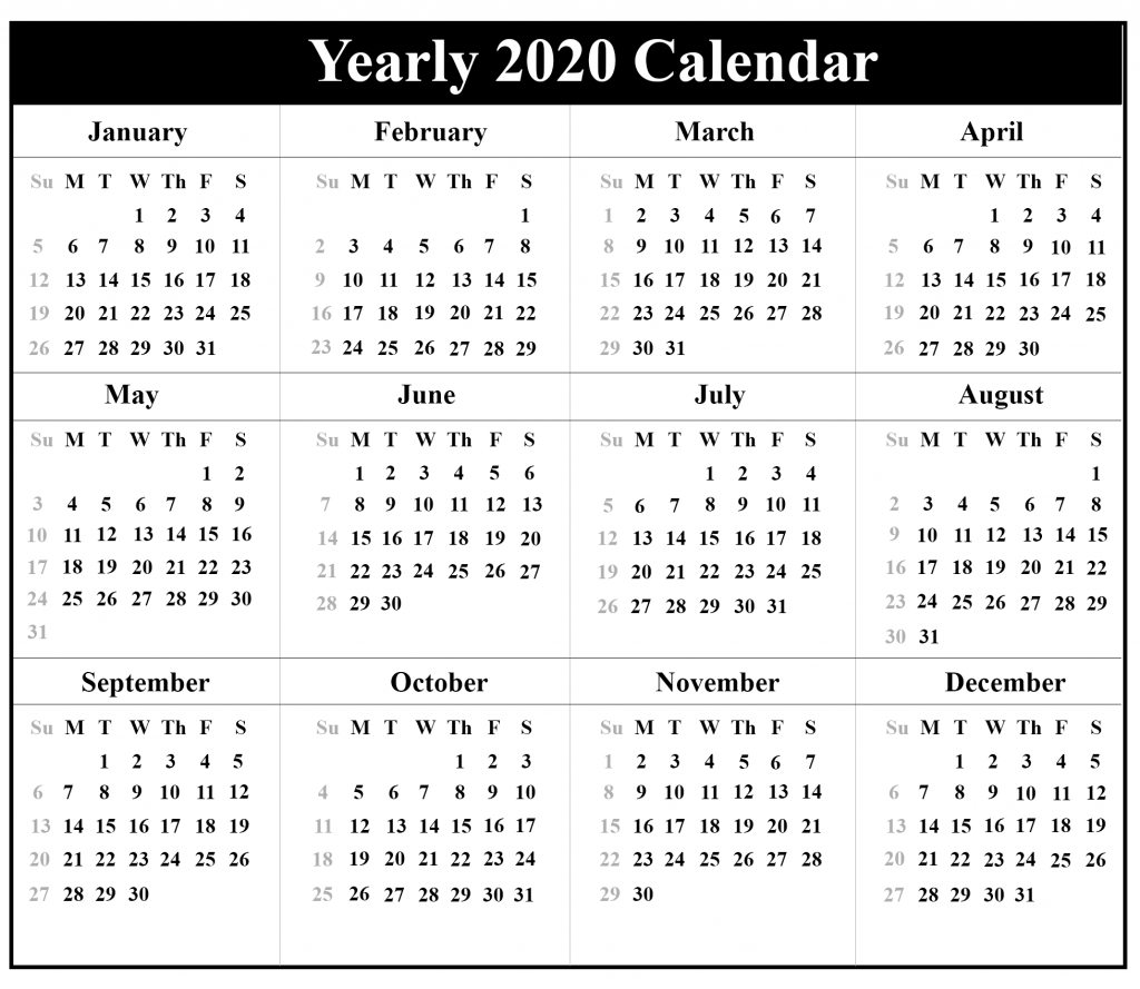Printable Free Blank Australia 2020 Calendar [Pdf, Excel-2020 Calendar Of National Holidays Printable