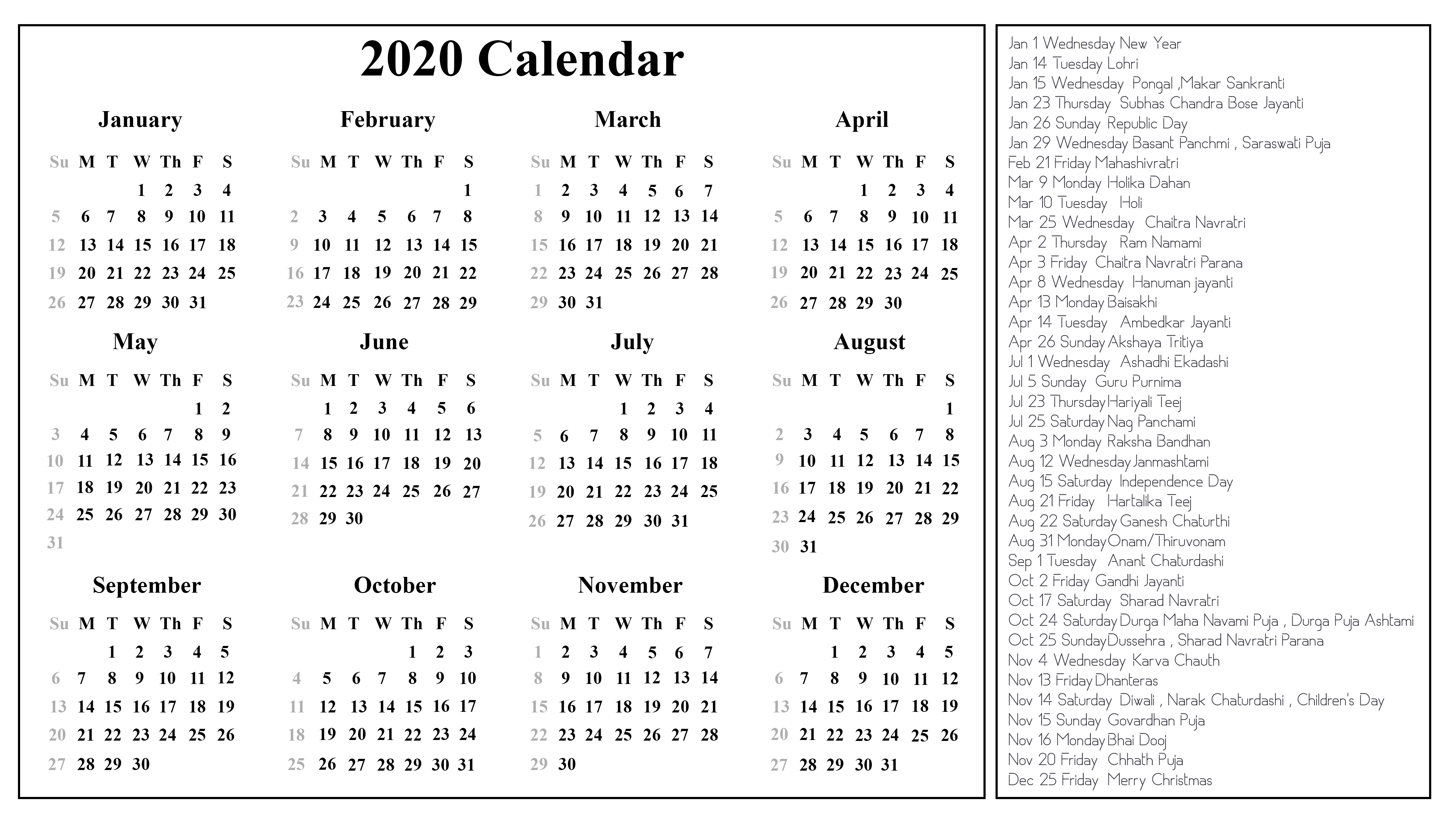 printable-2020-holidays-india-calendar-template-printable