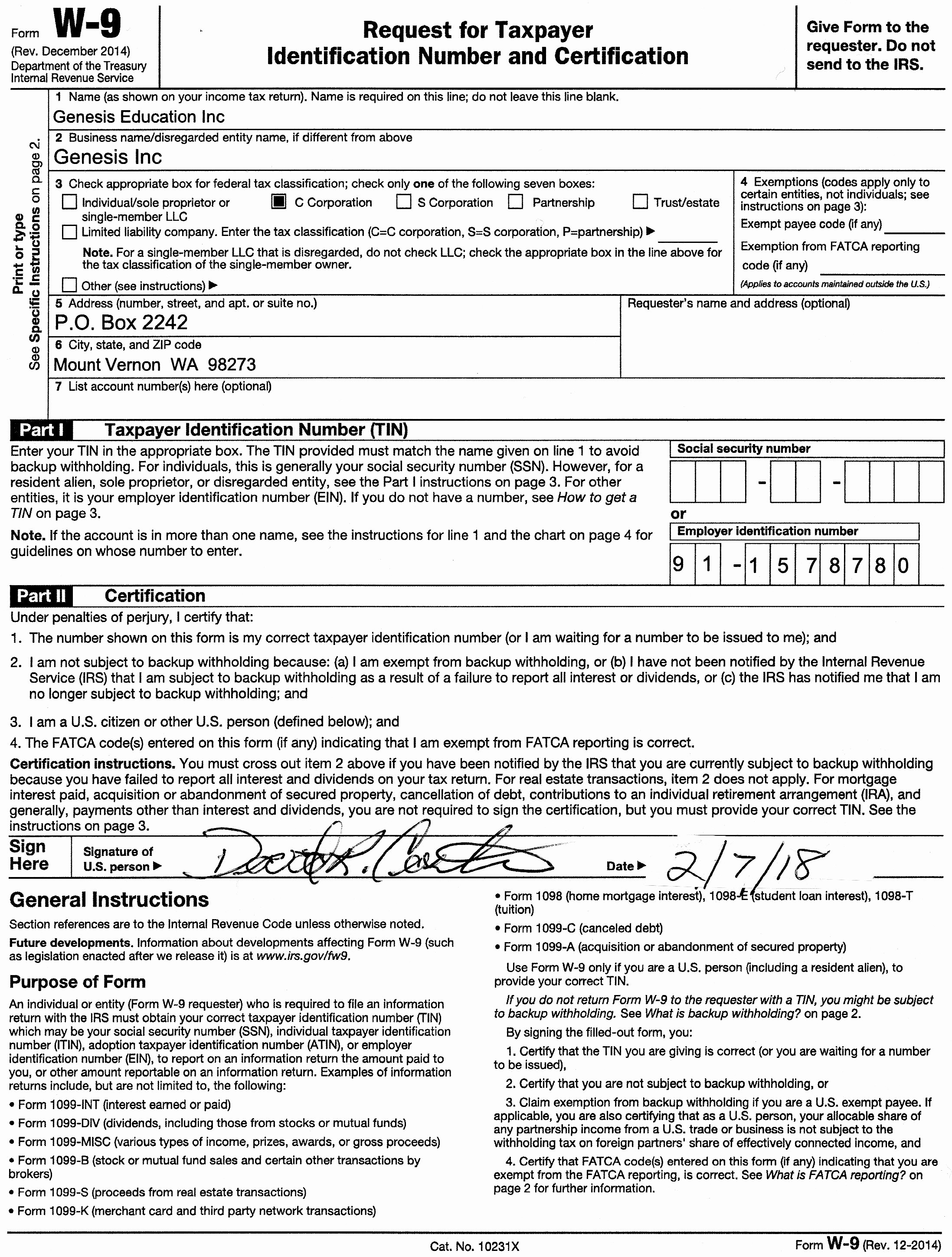 Printable W 9 Form 2017 Or I 9 Form 2018 Printable Blank W 9-W9 Forms 2020 Blank