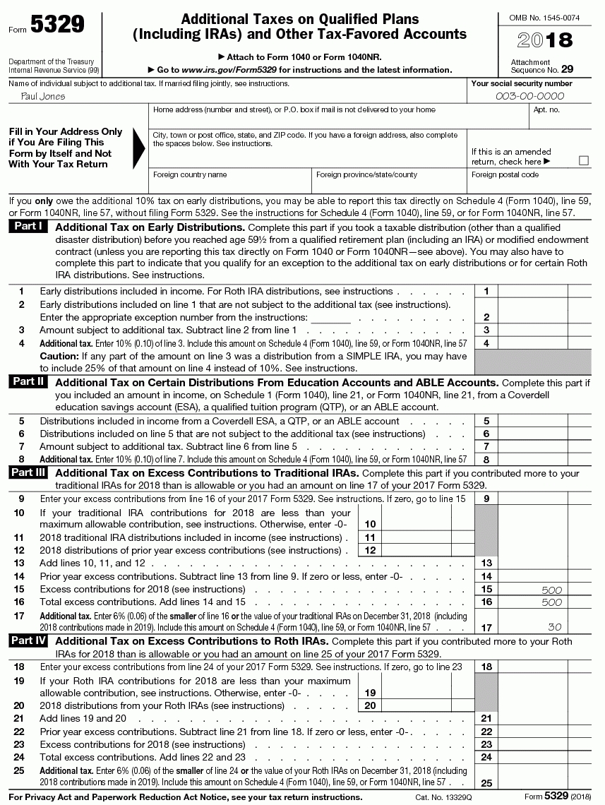 Publication 590-A (2018), Contributions To Individual-Blank 2020 W 9 Form Printable