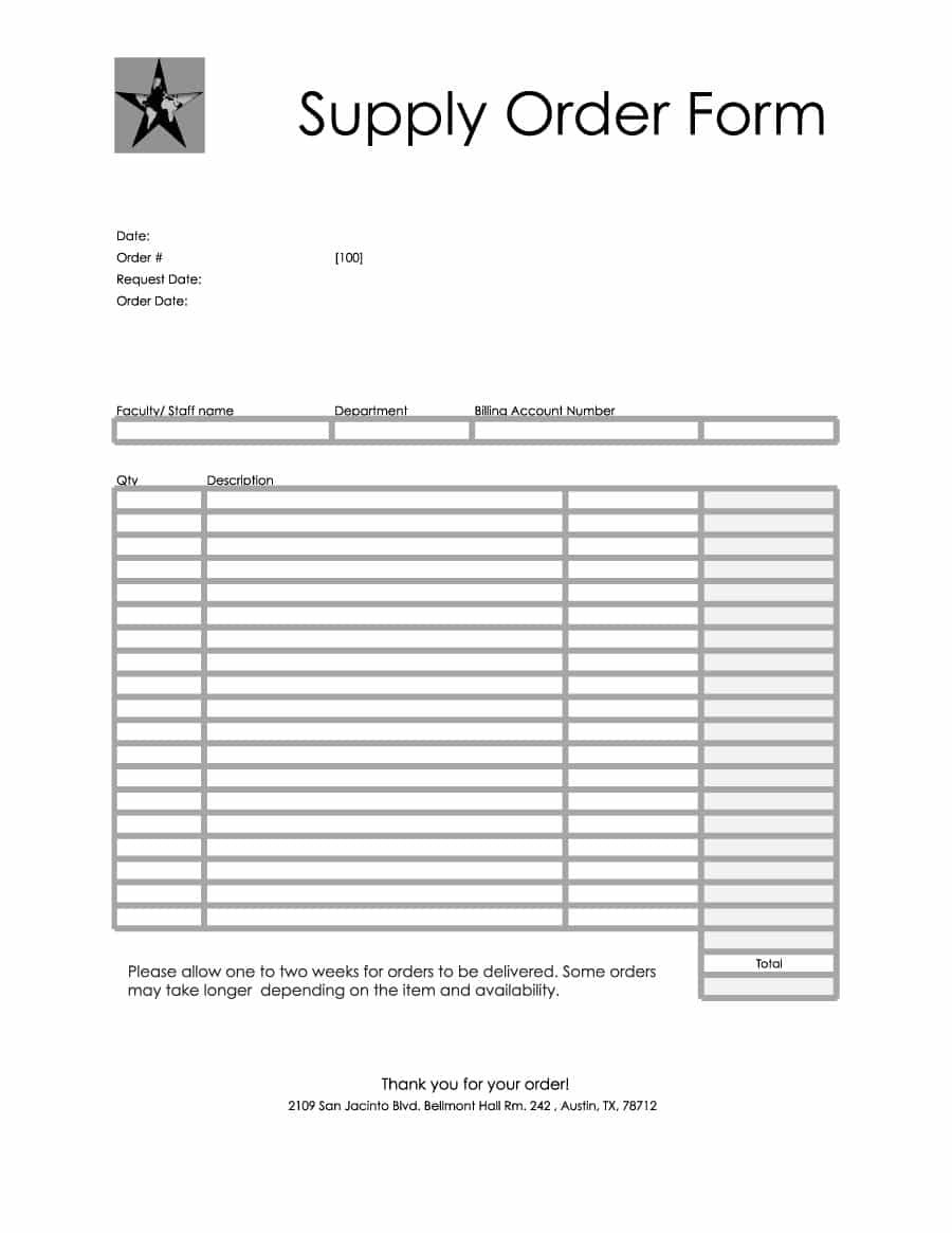 Restaurant Order Form Printable | Pearlharborhero-Blank I 9 Form Printable 2109