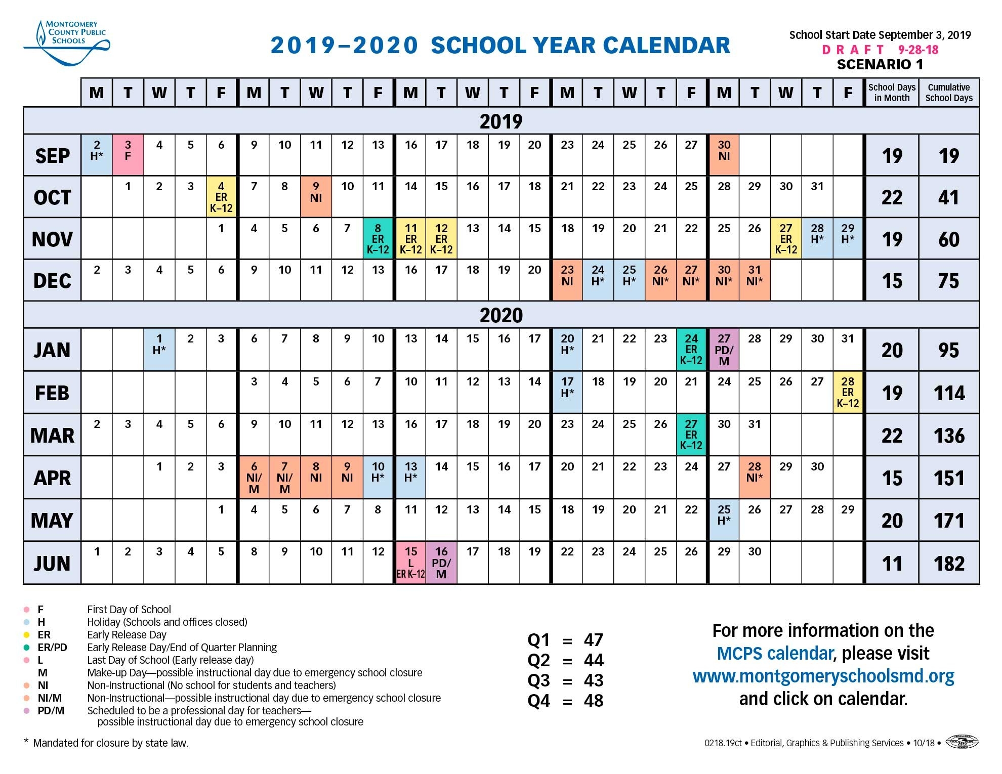 School Board Approves Longer Spring Break For 2019-2020-Calendar With Jewish Holidays 2020