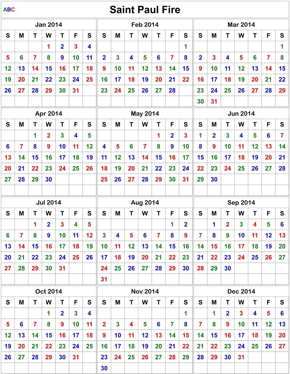 Shift Calendar 2019 - Isken.kaptanband.co-Firefighter Shift Calendar Template