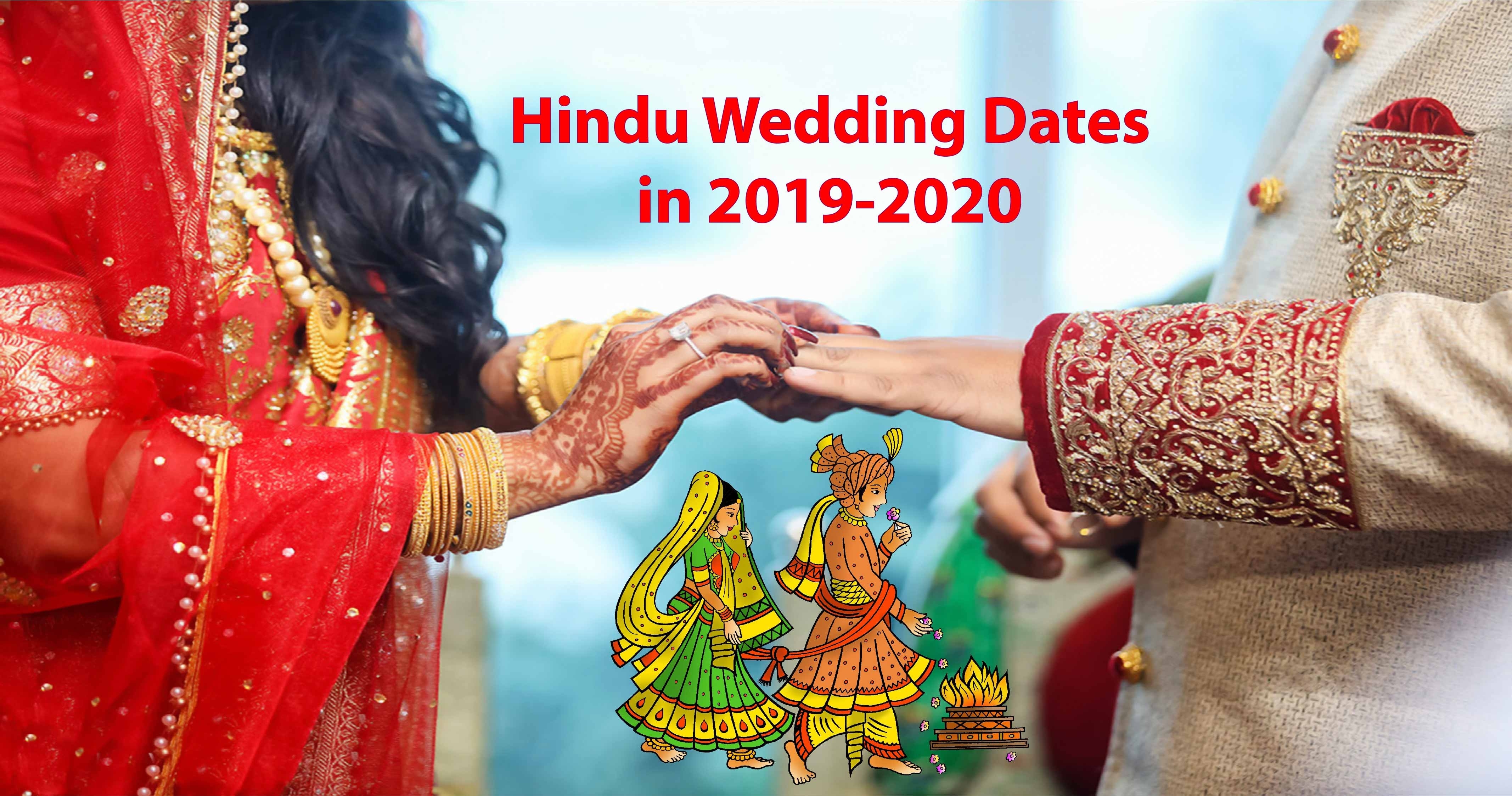 Shubh Vivah Muhurat - Hindu Wedding Dates In 2019-2020-January 2020 Calendar Marriage Dates
