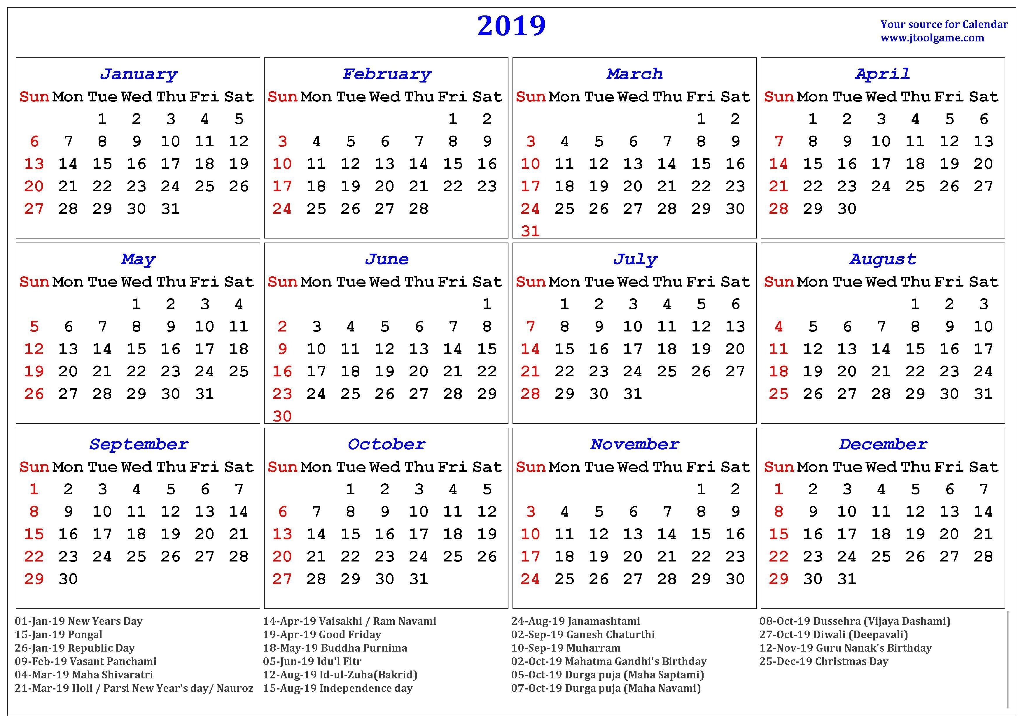 Telugu Calendar 2019 Nj July-January 2020 Calendar Drik Panchang