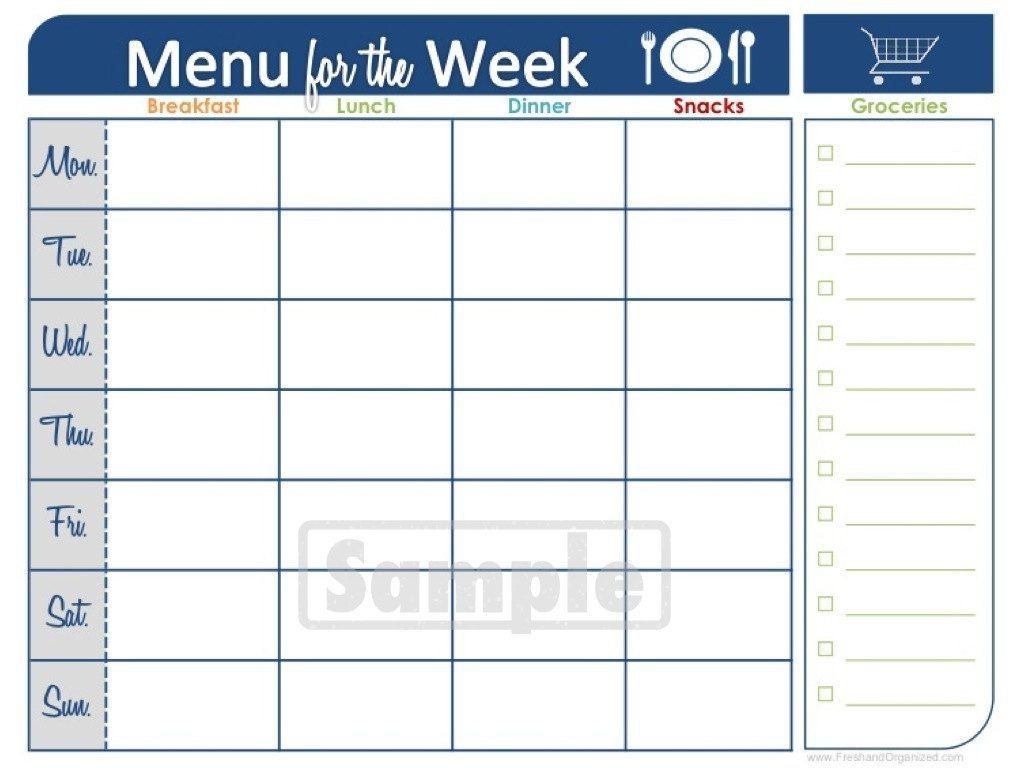 Two Week Printable Calendar | Blank Calendar | Meal Planner-Blank Calender Two Weeks