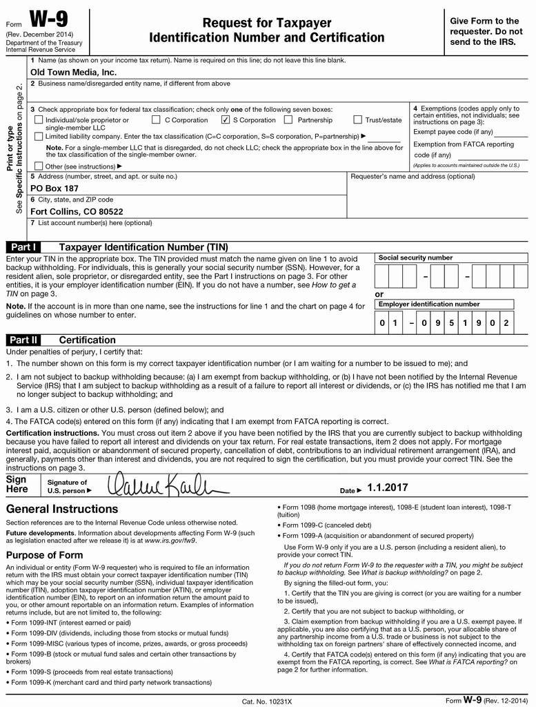 W 8 Tax Form Purpose 7 Instructions 4 Pdf In Spanish 2G 10-W-9 Blank Form 2020