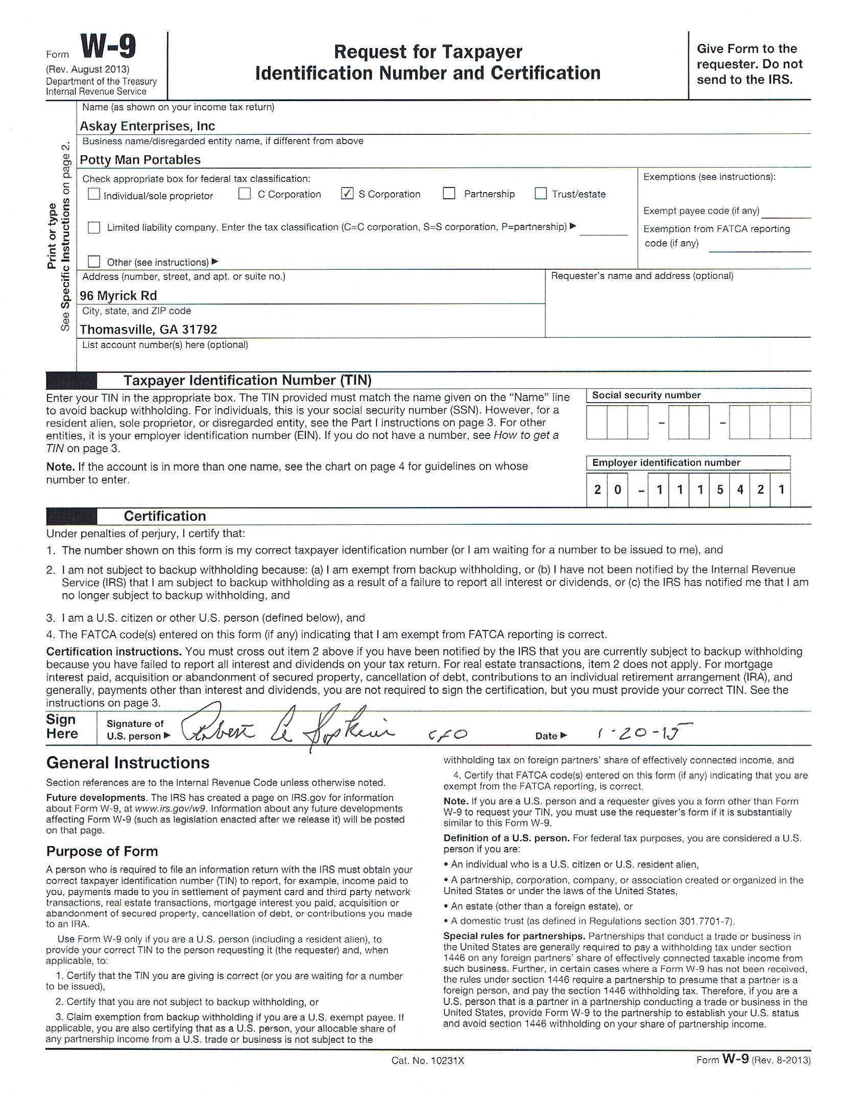 W9 Form 2024 Printable Free Template Idalia Friederike