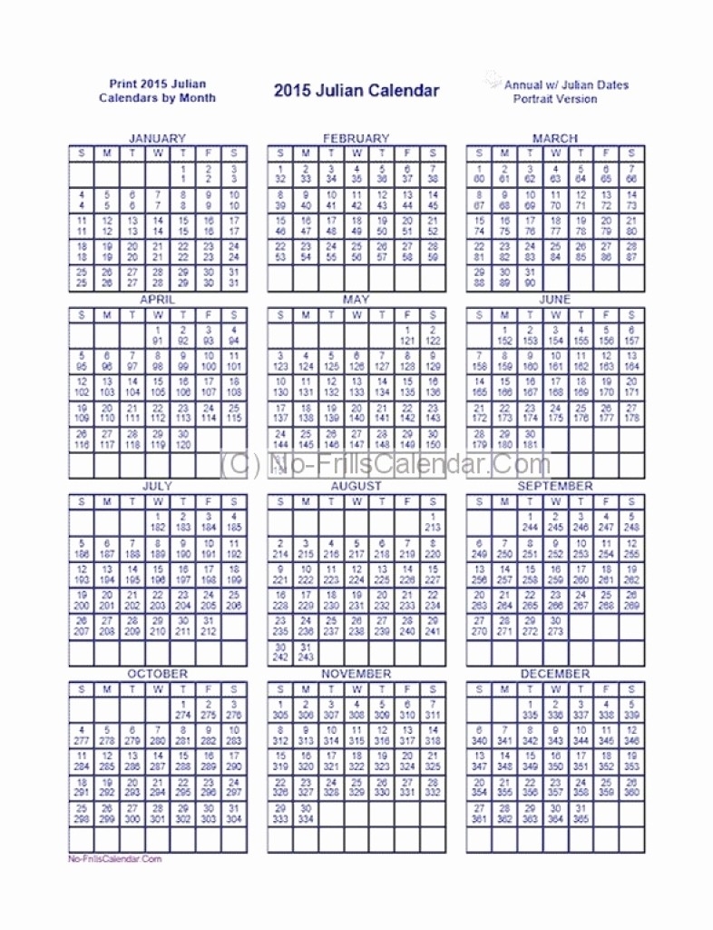 What Is Julian Date Calendar | Template Calendar Printable-Printable Monthly Julian Date Calendar