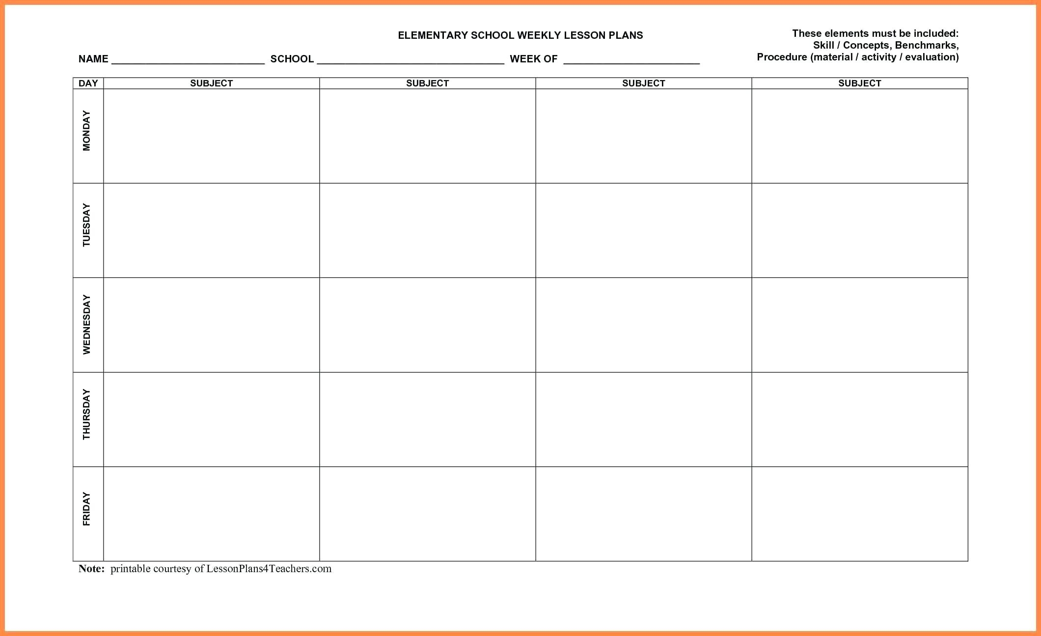 029 Template Ideas Plan Templates Free Lesson Plans-Calendar Lesson Plan Template