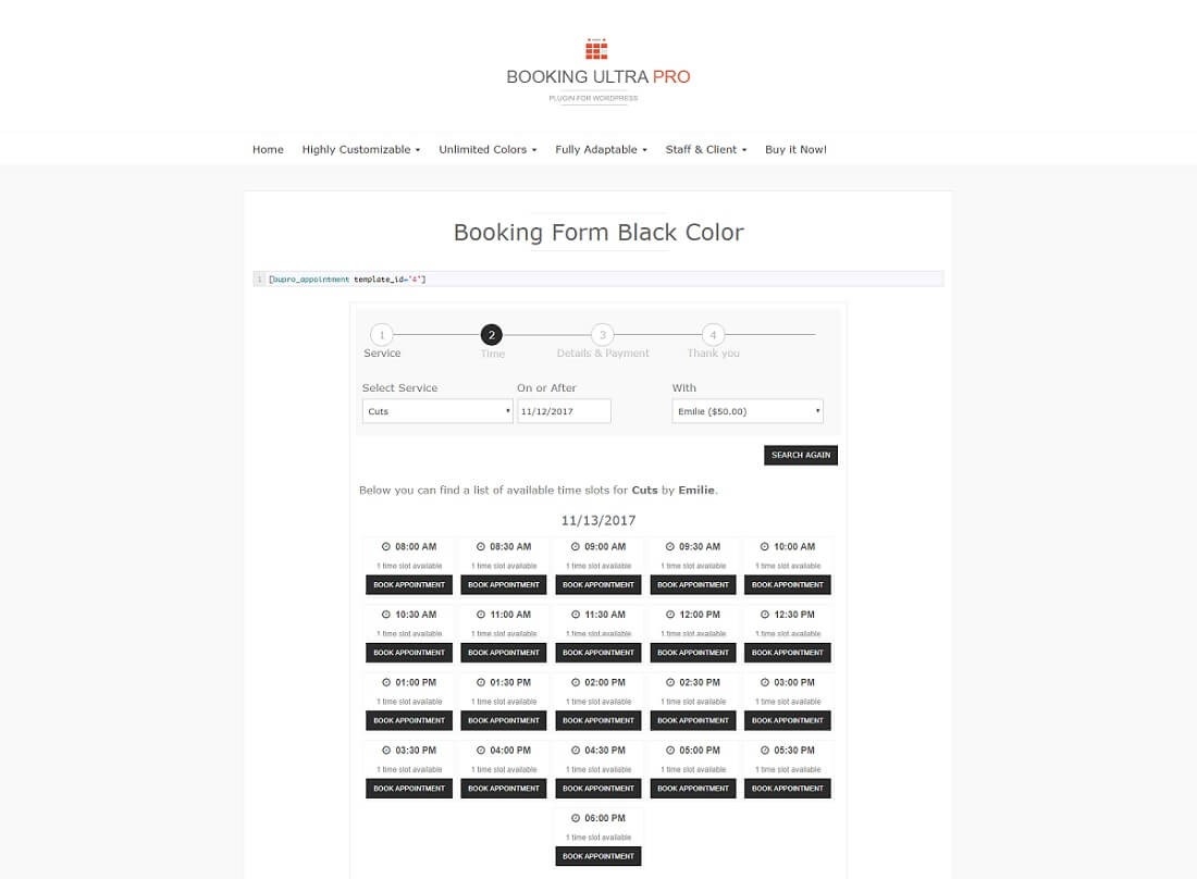 19 Best Free WordPress Booking Plugins 2019 - Colorlib-Free Reservation Calendar Template