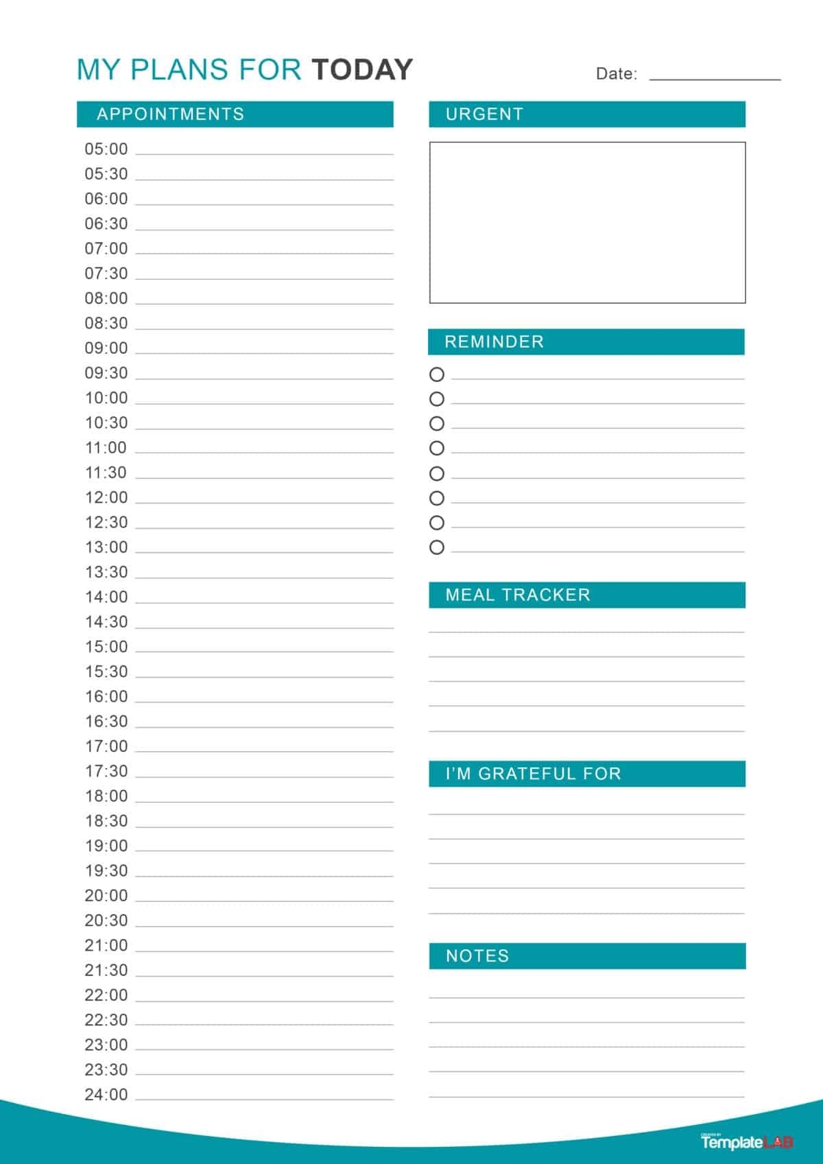 47 Printable Daily Planner Templates (Free In Word/excel/pdf)-Blank Calendar Template 2 Months Per Page