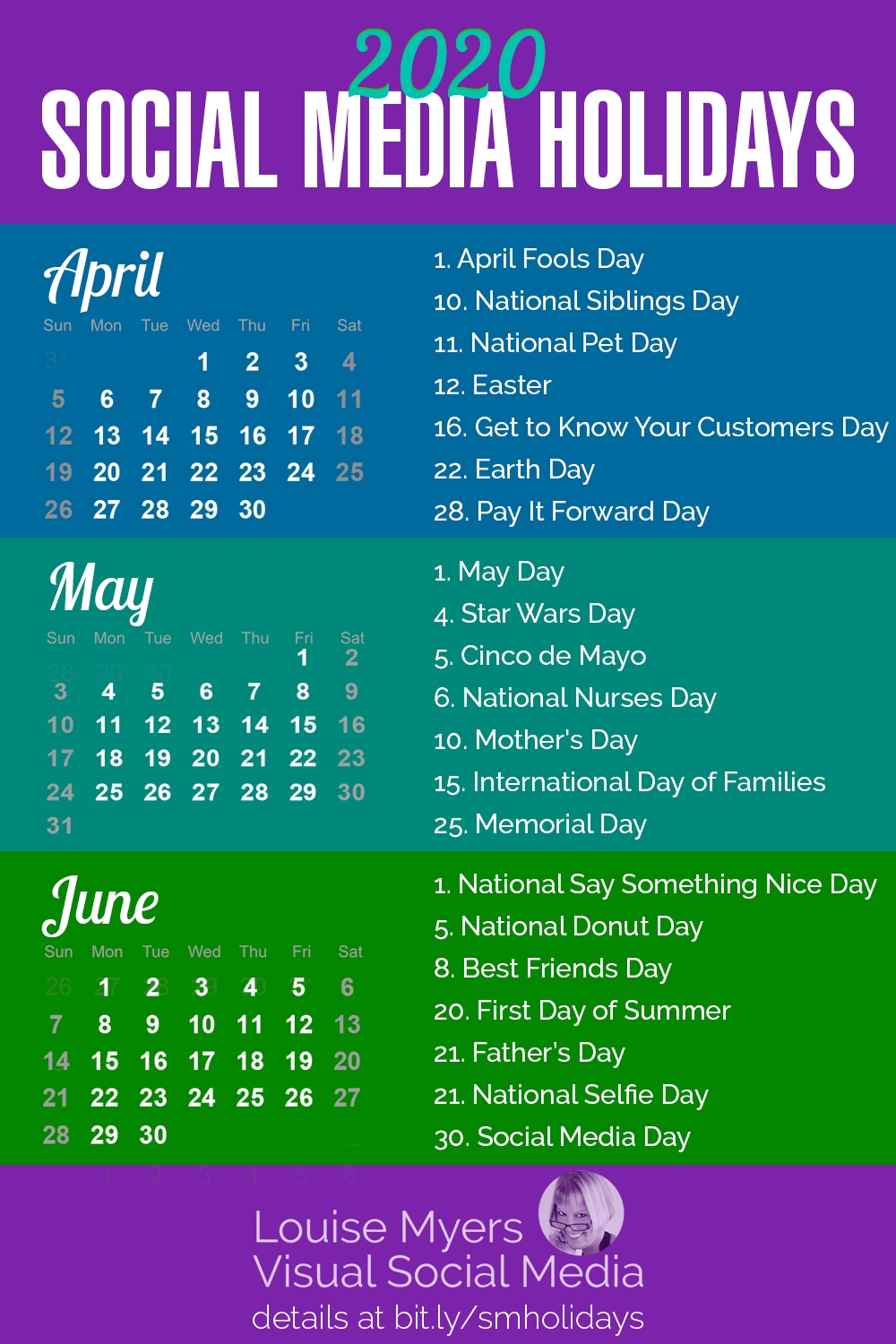 84 Social Media Holidays You Need In 2020: Indispensable!-National Calendar Holidays 2020