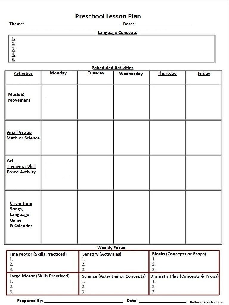 weekly lesson plan calendar template calendar template