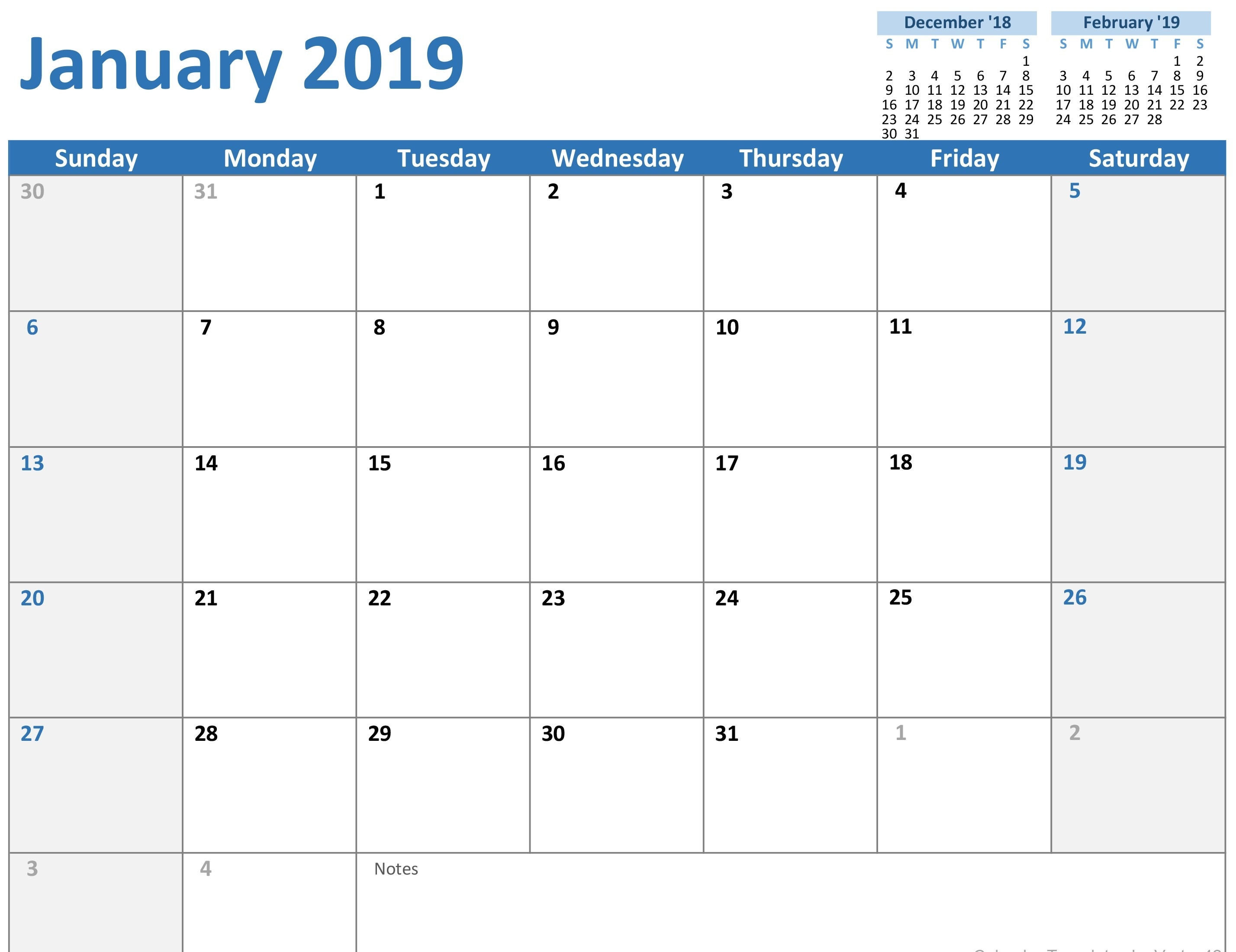 Is There A Printable Calendar In Word