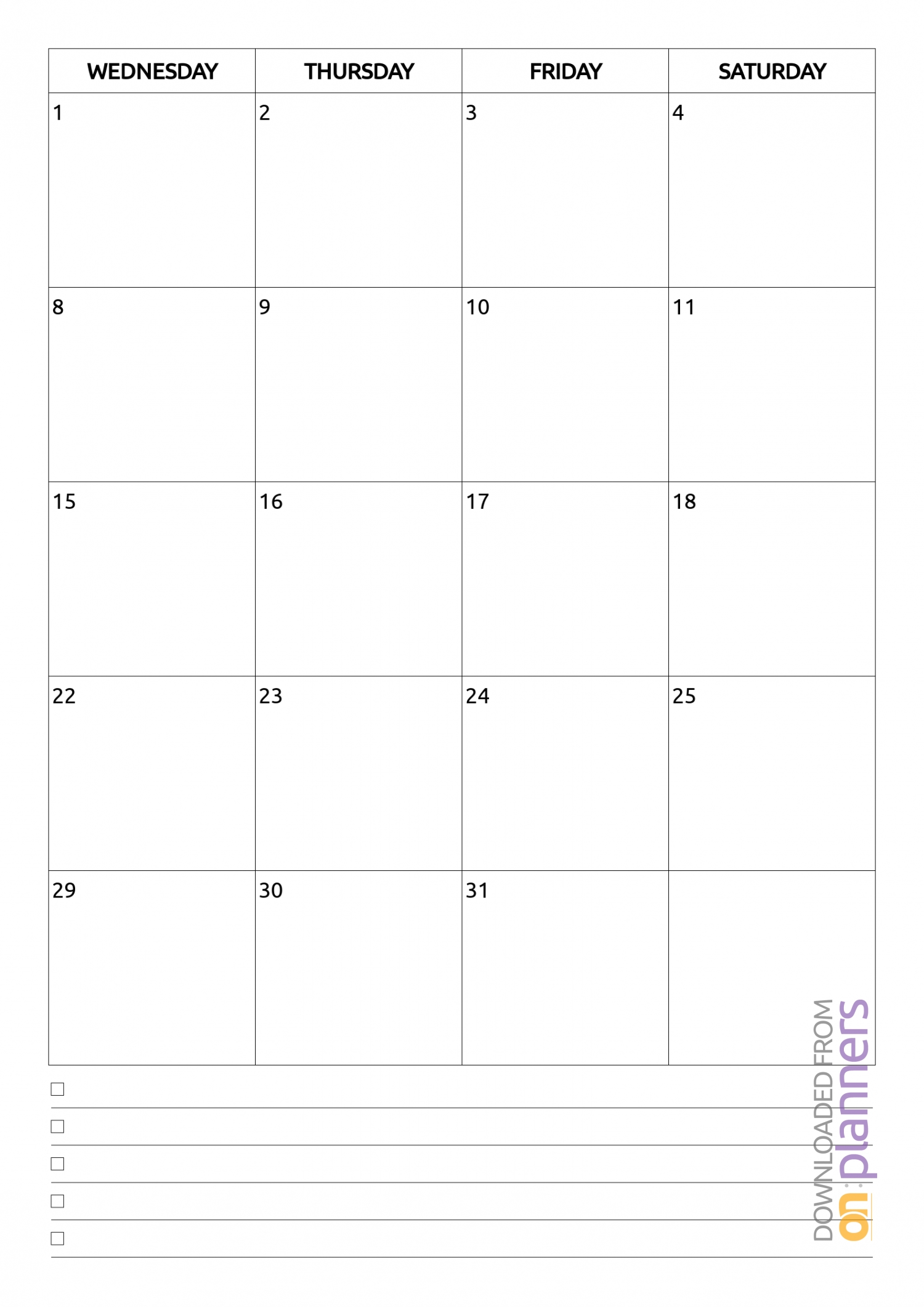 Download Printable Monthly Calendar With Notes Pdf-Blank Calendar Template 2 Months Per Page