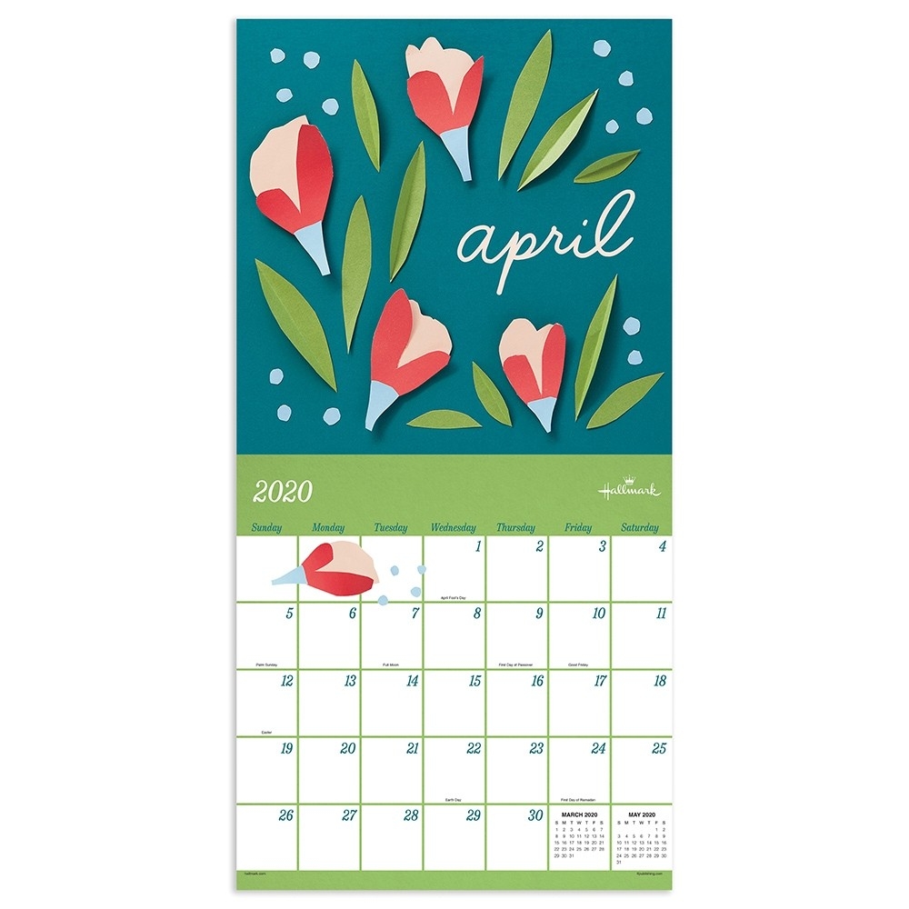 Hallmark By Month 2020 Wall Calendar-Hallmark Calendar Holidays 2020