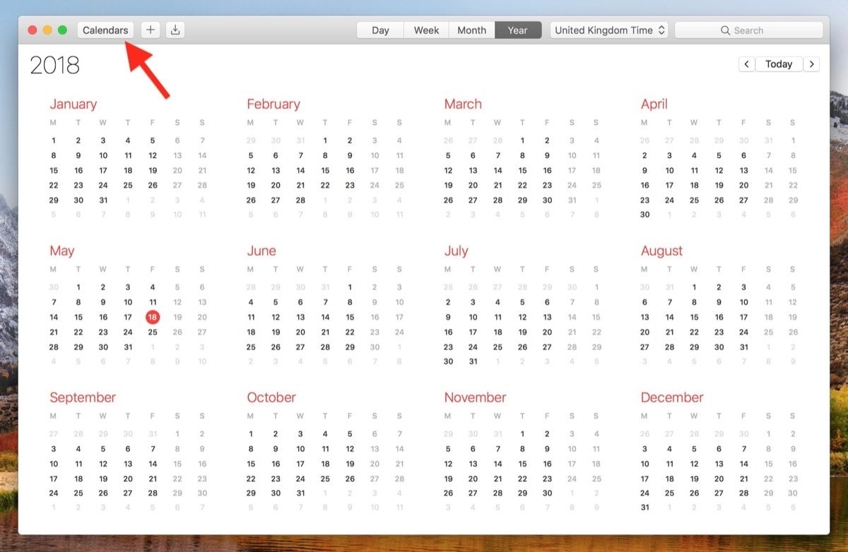 How To View All Events As A List In Your Mac&#039;s Calendar App-Monthly View Iphone Calendar