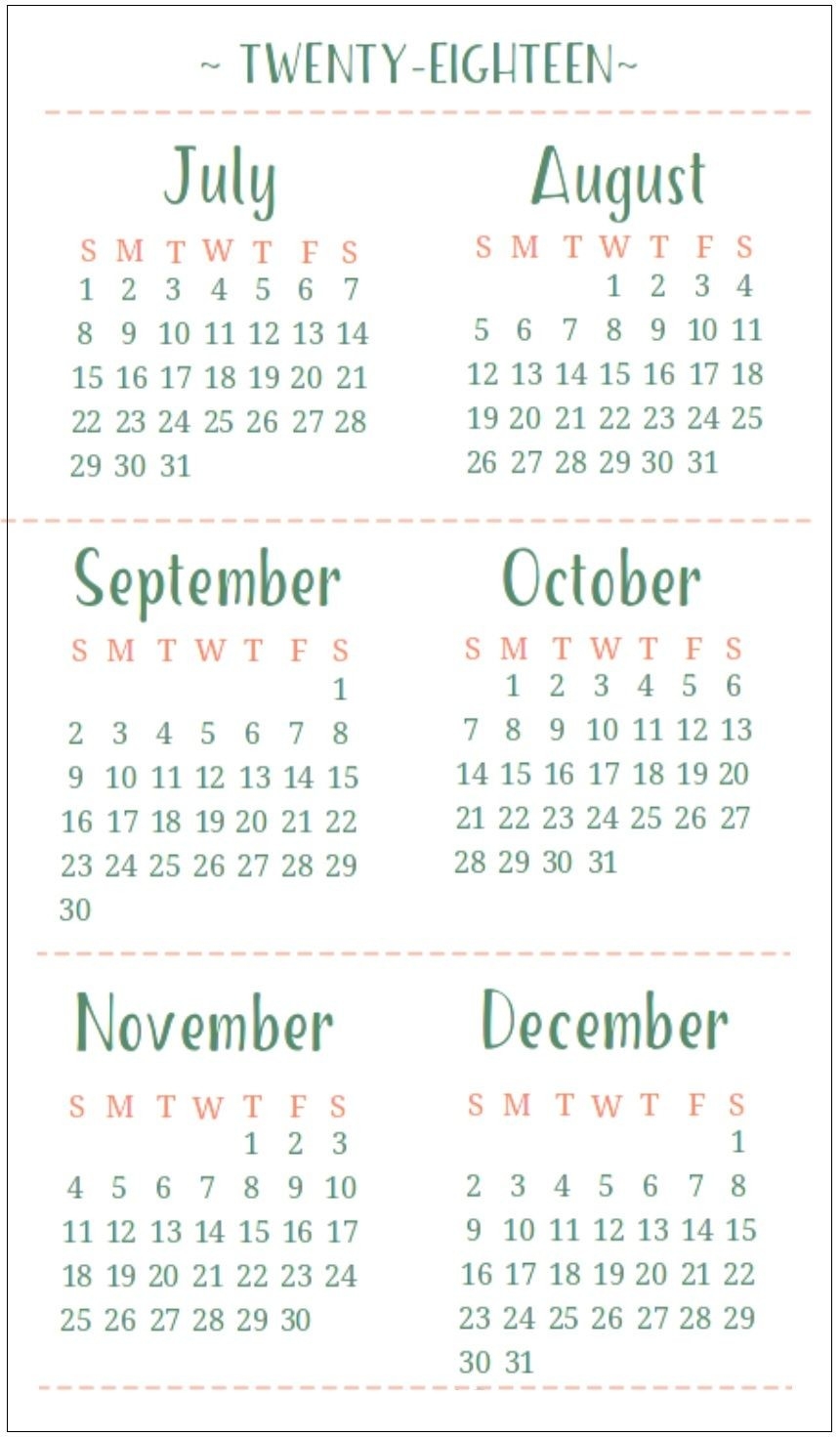 2018 October Printable Calendar Pdf Template Images Pictures Download