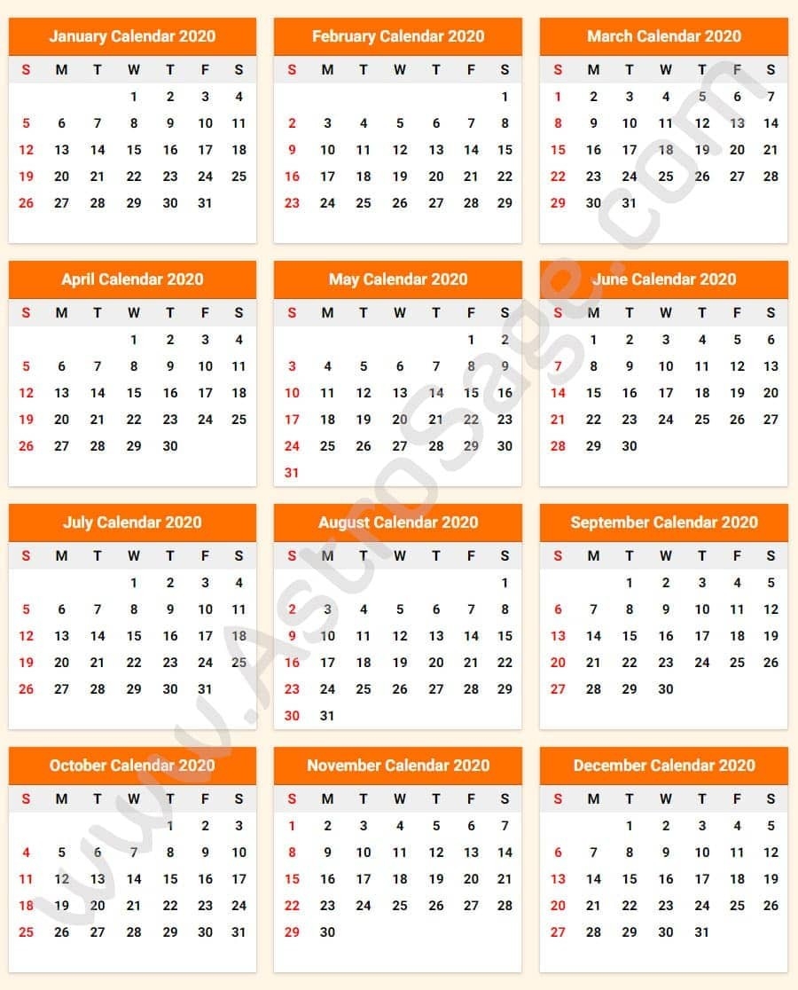 Printable Calendar 2020 With Holidays - Download Free-2020 Calendar With Hebrew Holidays Printable