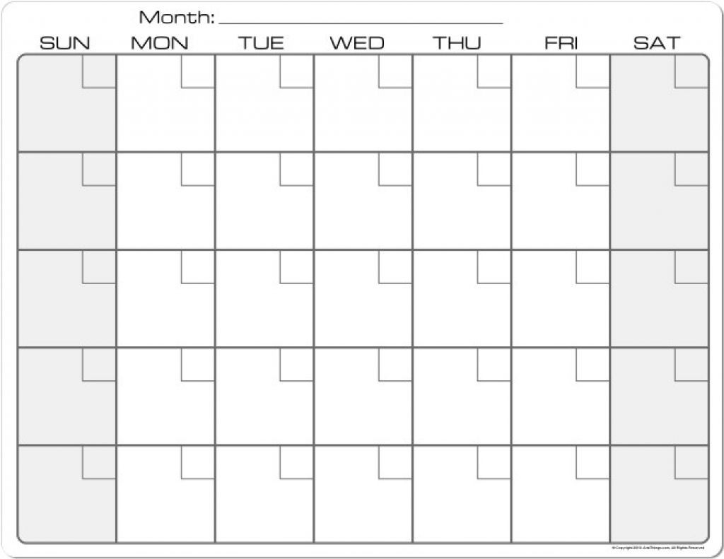 Printable Calendar 8 X 11 | Printable Calendar 2019-8.5 X 11-8.5 X 11 Calendar Template