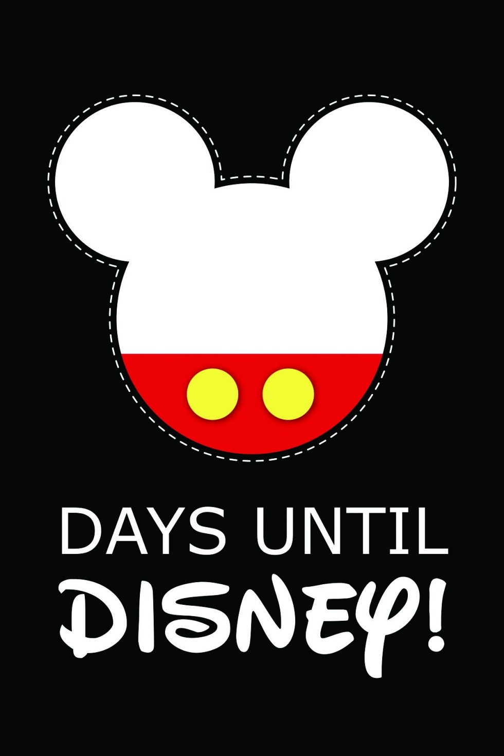 10 Fun Printable Disney Countdown Calendars | Kittybabylove-Disney Countdown Calendar Printable Template