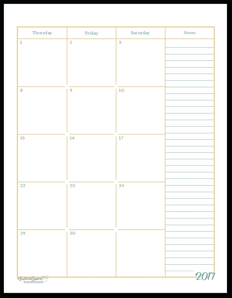 Free 2 Page Monthly Calendars Printable Calendar Template Printable