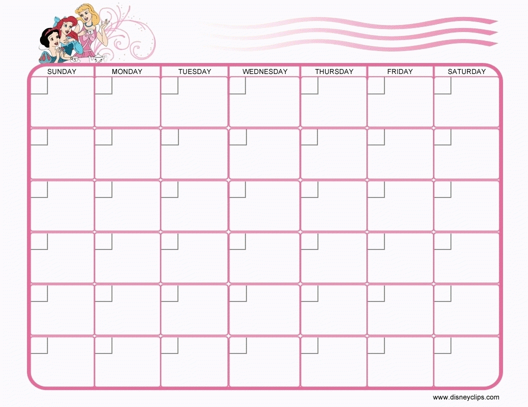 Disney Countdown Calendar Printable Calendar Template-Count-Disney Countdown Calendar Printable Template