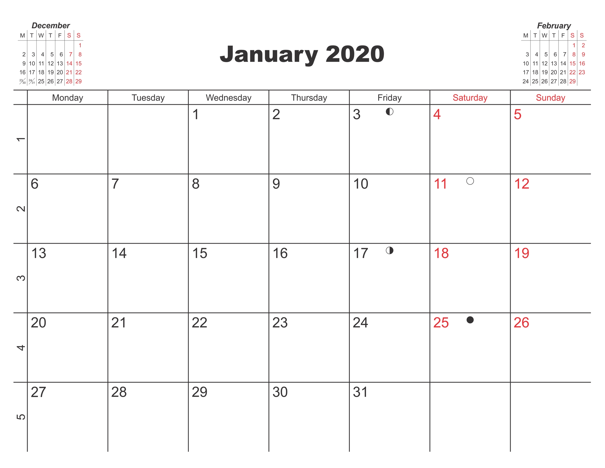 2020 Uk Monthly Calendar Uk | Calendar Template Printable