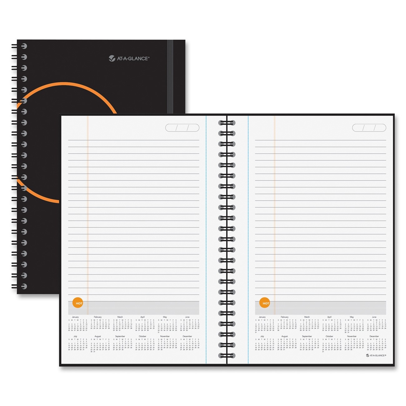 Notebook With Monthly Calendar Calendar Template Printable