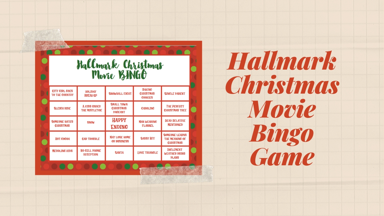 Super Cute Hallmark Christmas Movie Bingo Game For The Holidays-What Are Hallmark Holidays