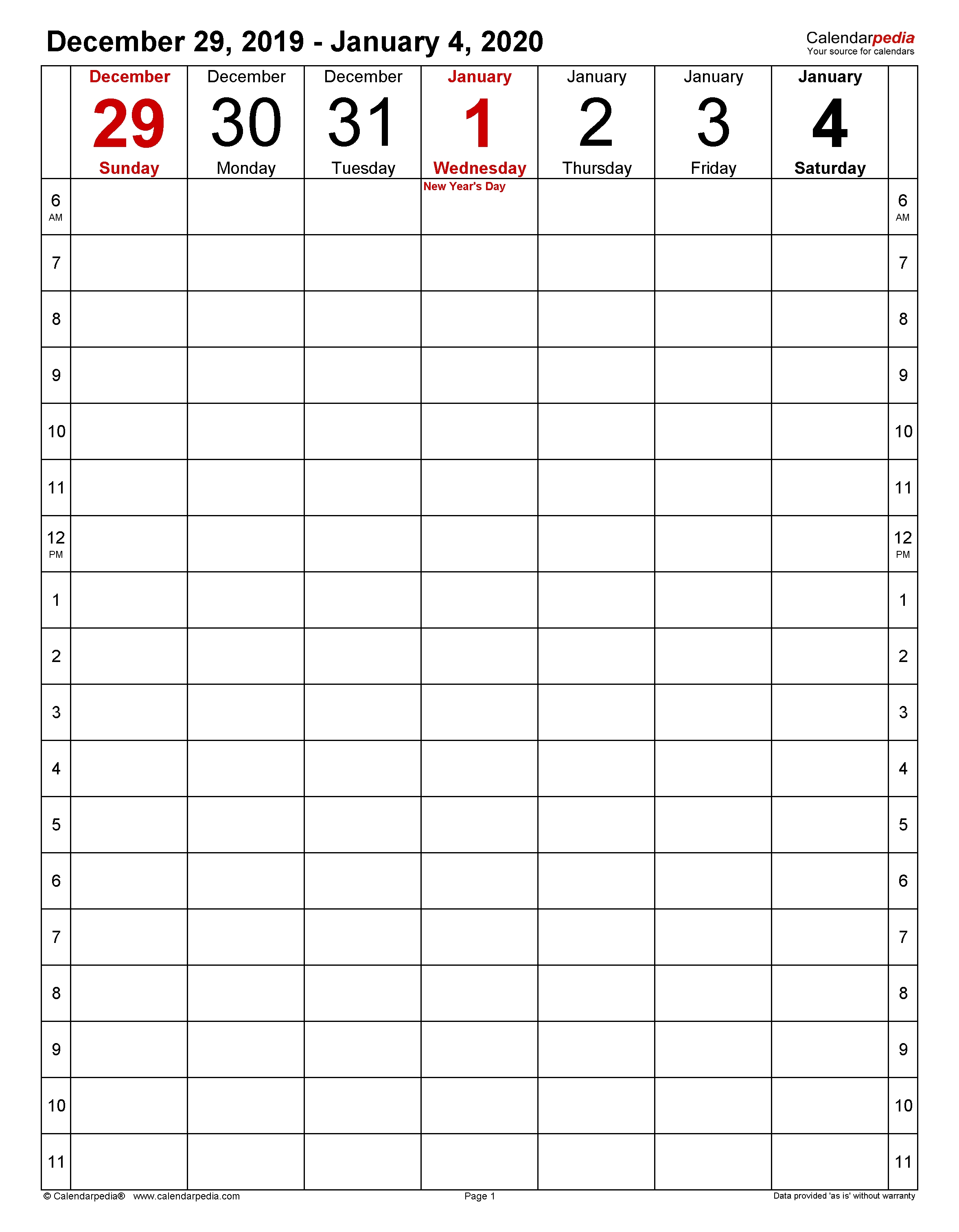 Weekly Calendars 2020 For Word - 12 Free Printable Templates-Weekly Hourly Template May Through September 2020