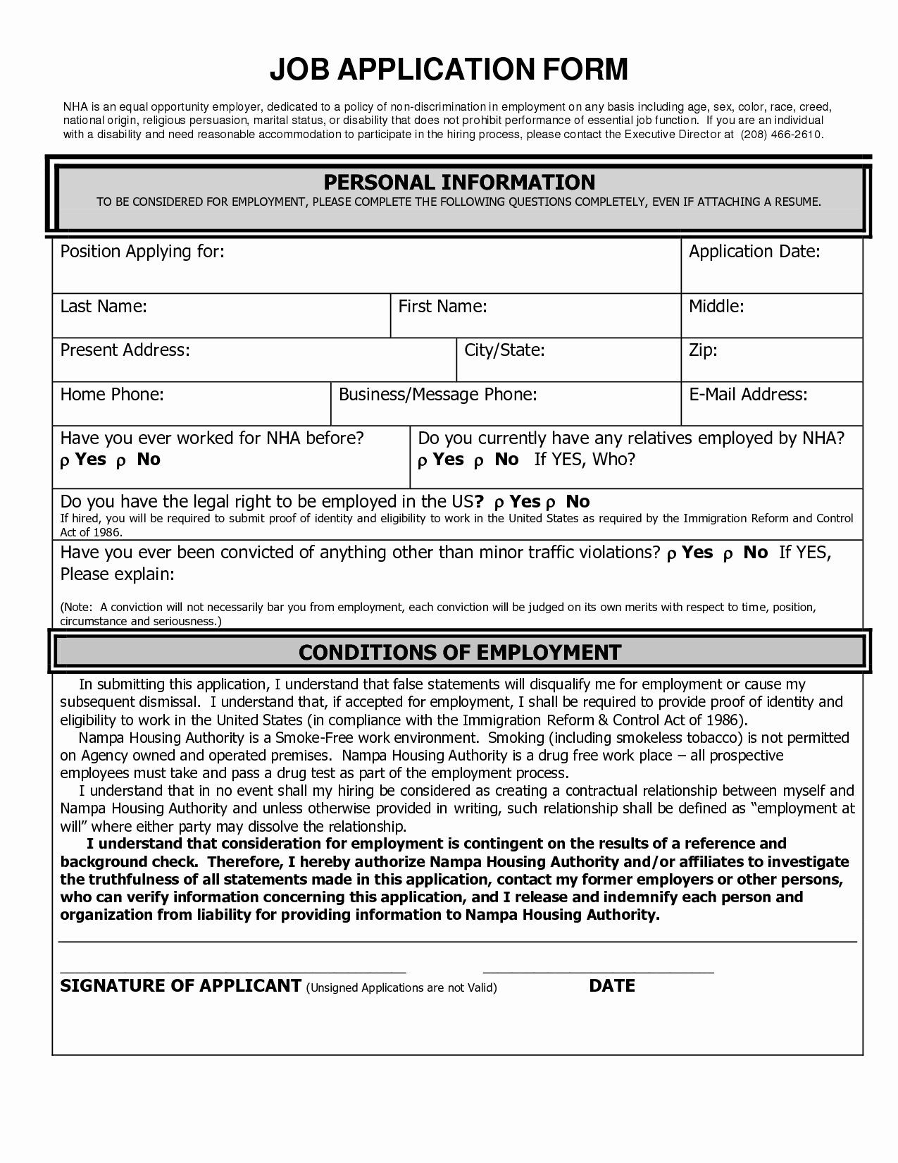 40 Jobs Application Form Pdf In 2020 | Job Application, Job-Blank I-9 Form 2020 Printable Form Free